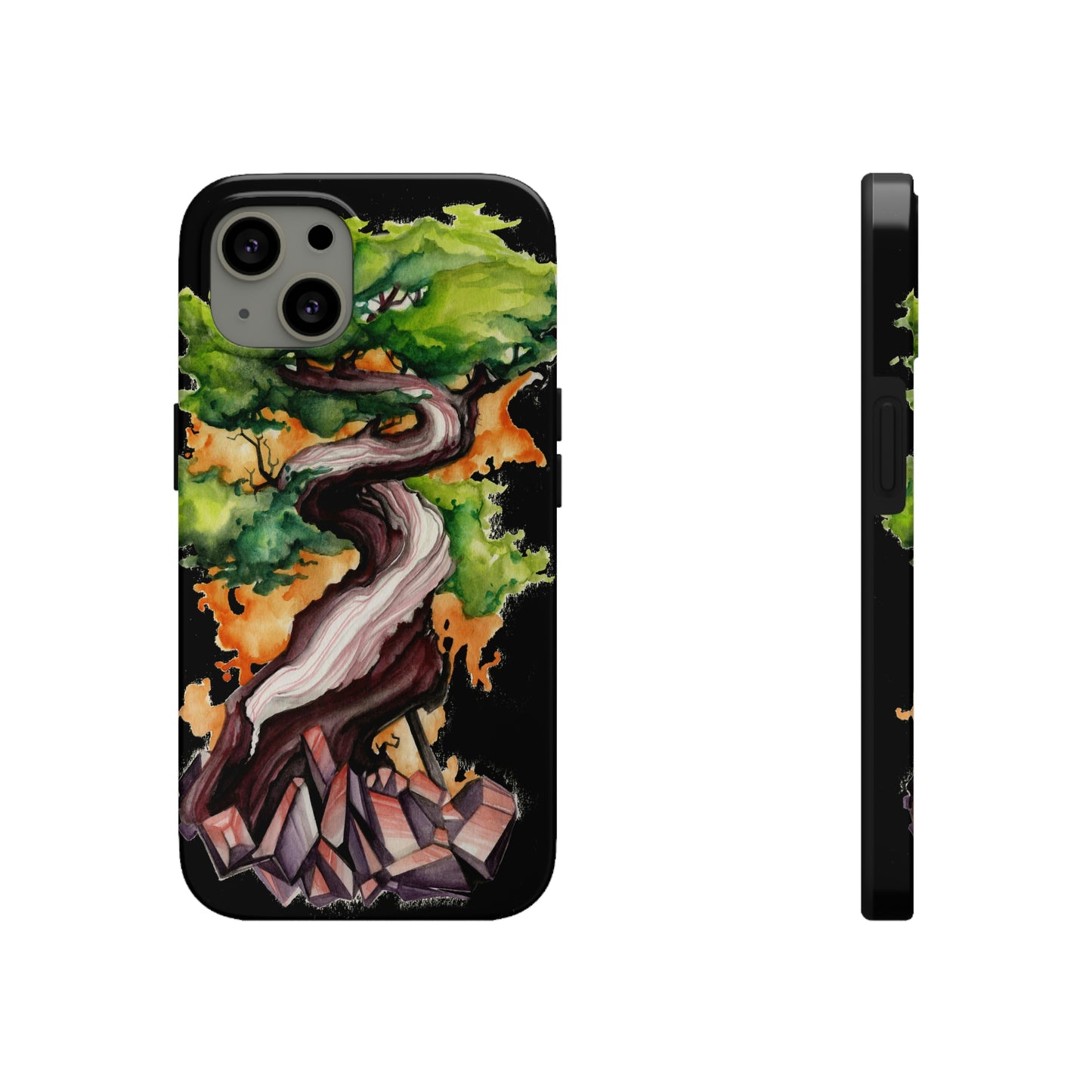 Liquid Trees #2 Tough iPhone Case