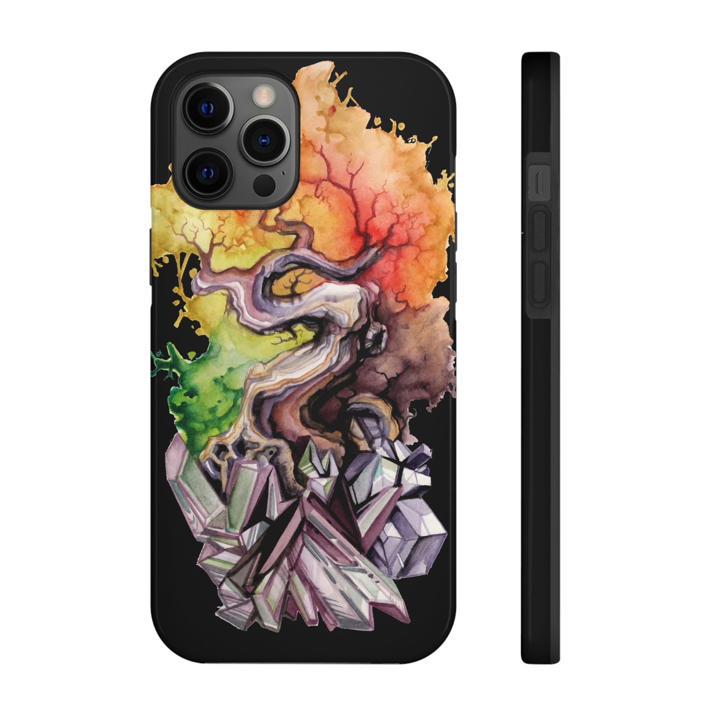 Liquid Trees #3 Tough iPhone Case