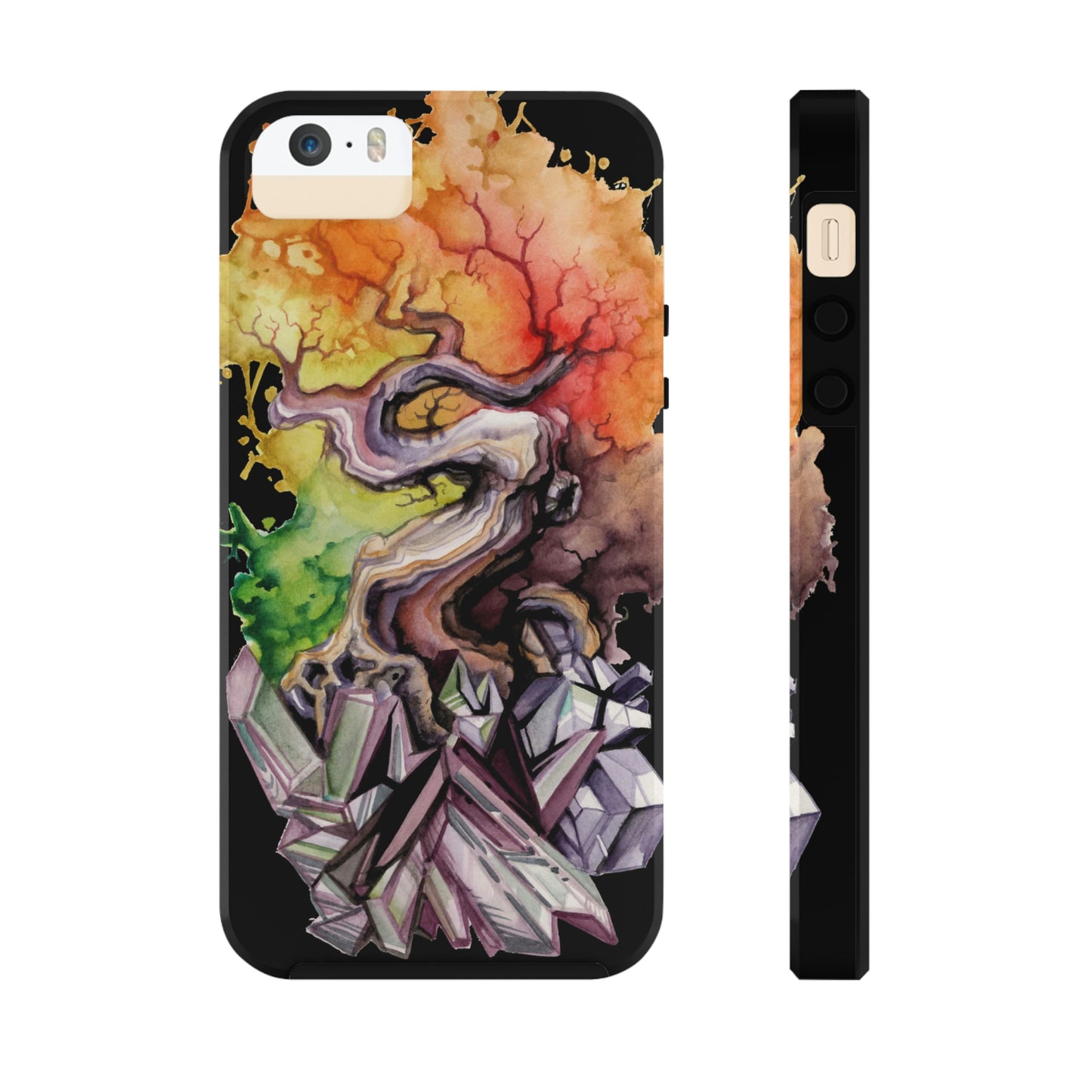 Liquid Trees #3 Tough iPhone Case