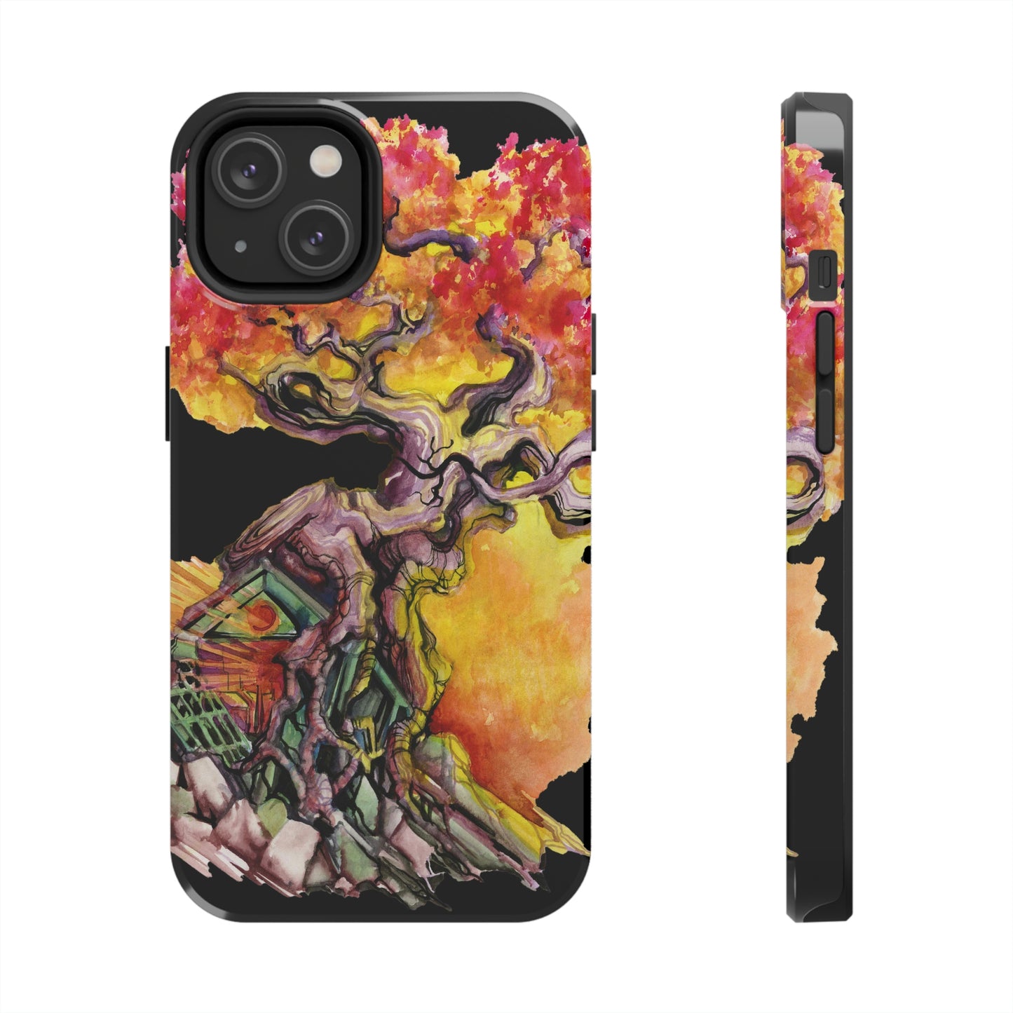 Liquid Trees #10 Tough iPhone Case