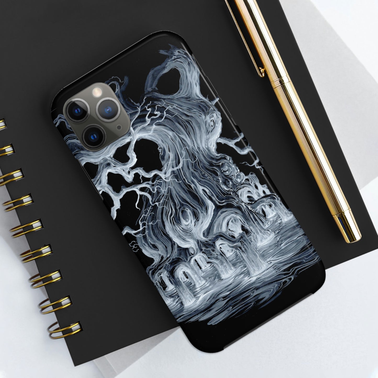 Liquid Trees #4 Tough iPhone Case