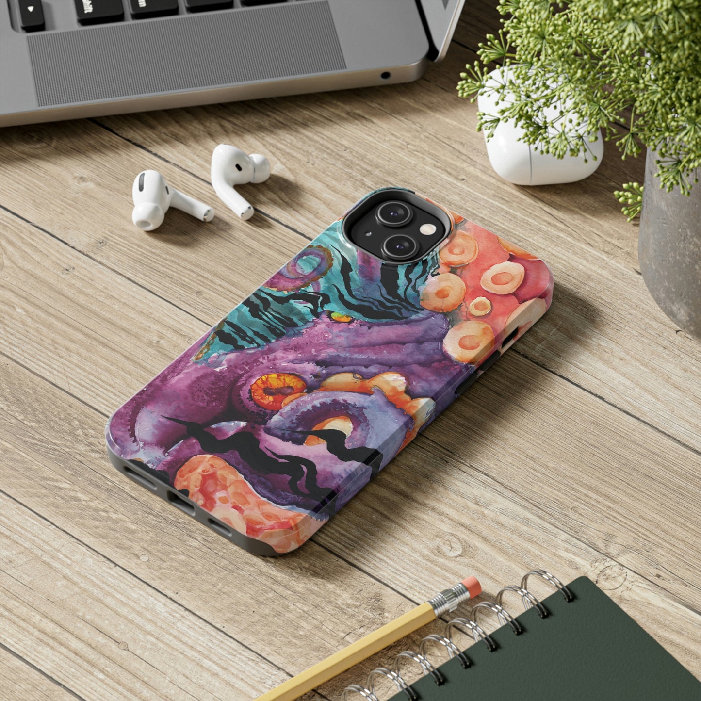 Liquid Deep "Into the Reef" iPhone Tough Case