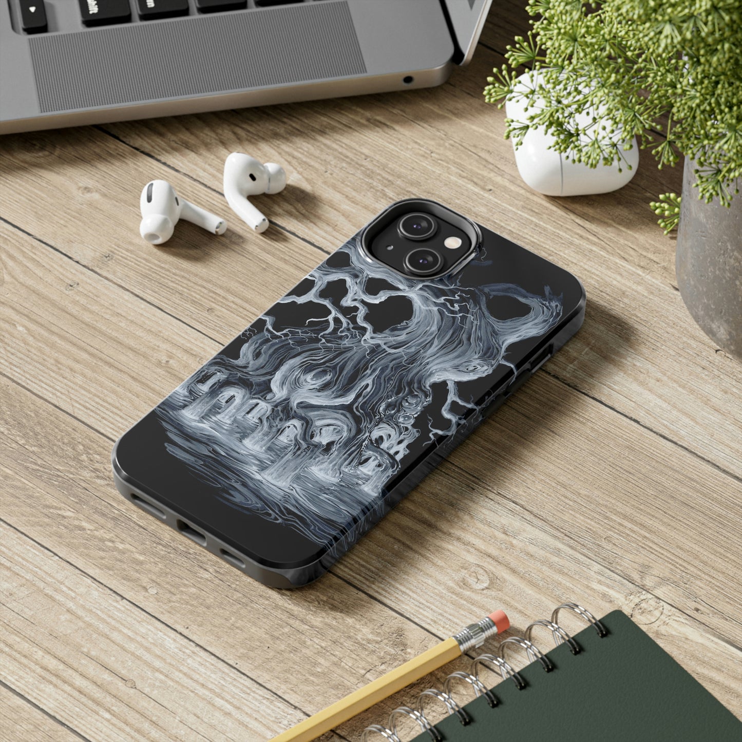 Liquid Trees #4 Tough iPhone Case