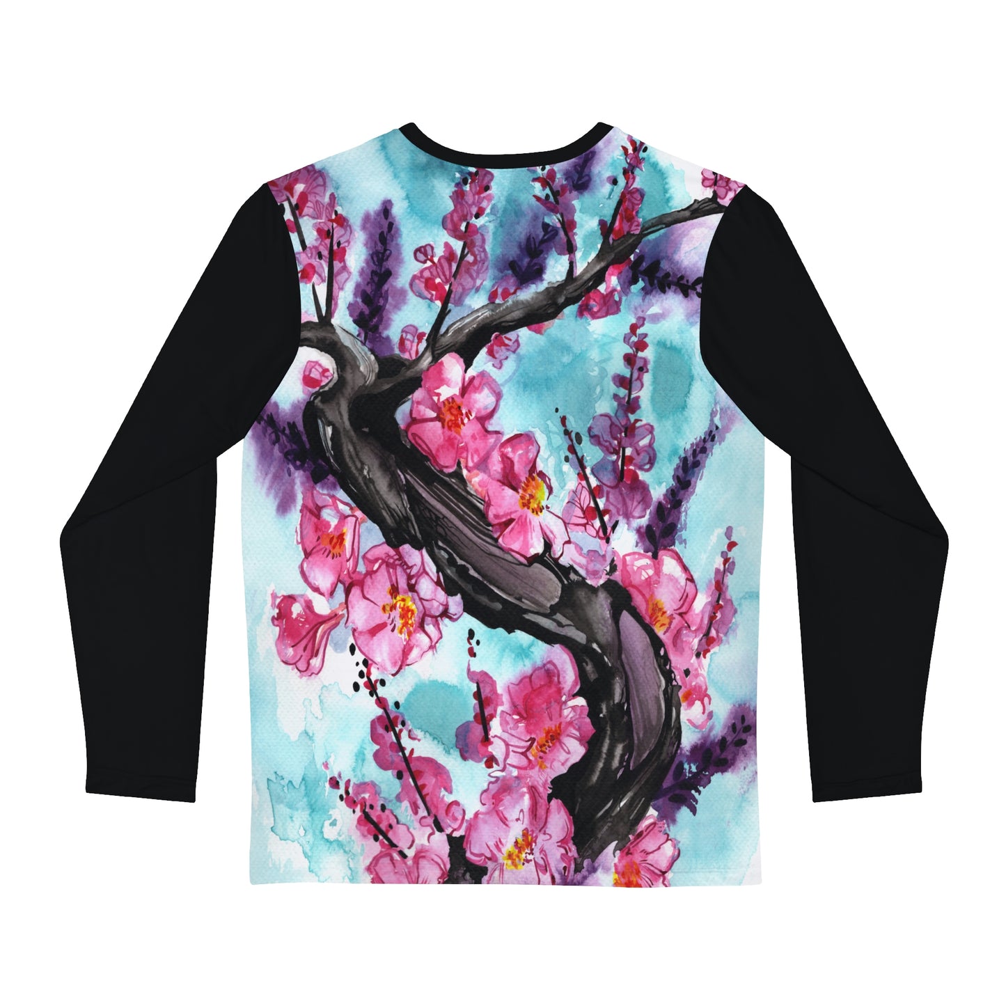 Liquid Flora Cherry Blossom Long Sleeve Tee