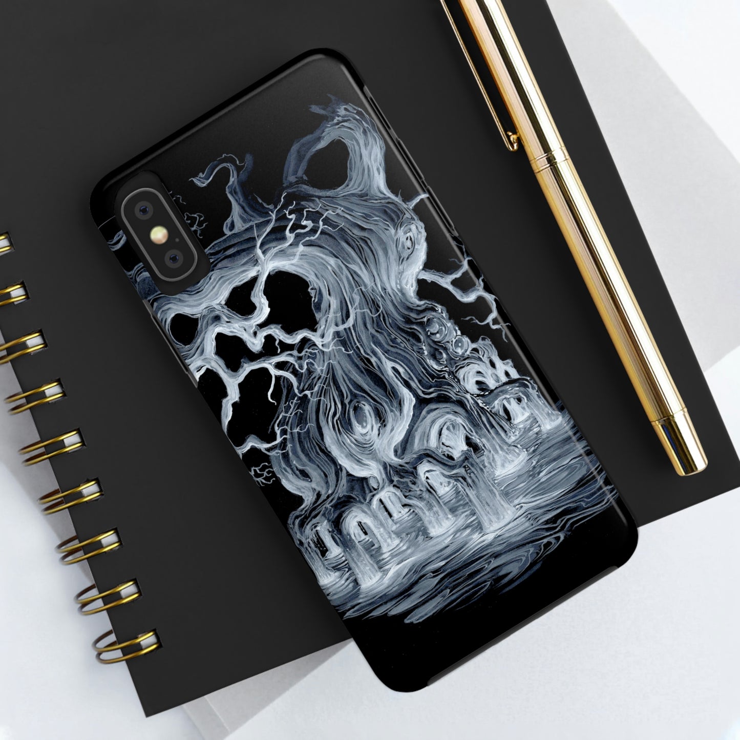 Liquid Trees #4 Tough iPhone Case