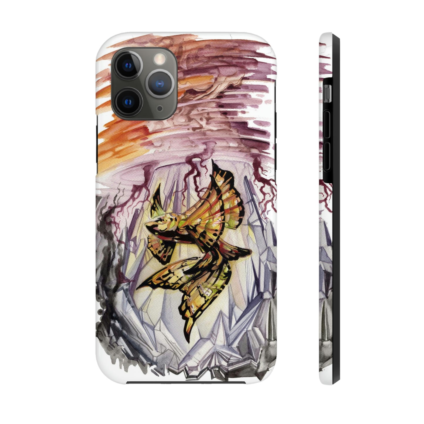 Liquid Trees #9 Tough iPhone Case