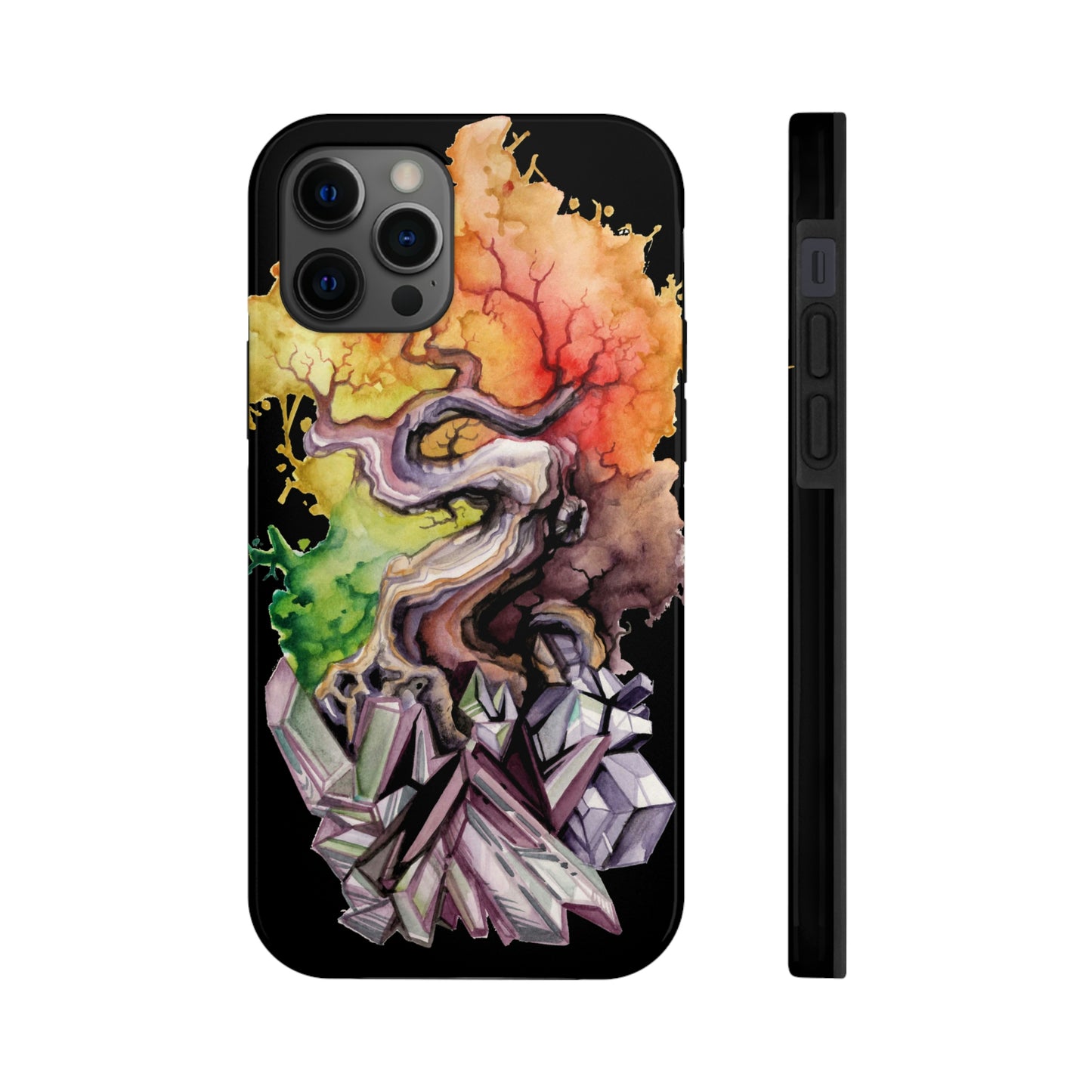 Liquid Trees #3 Tough iPhone Case