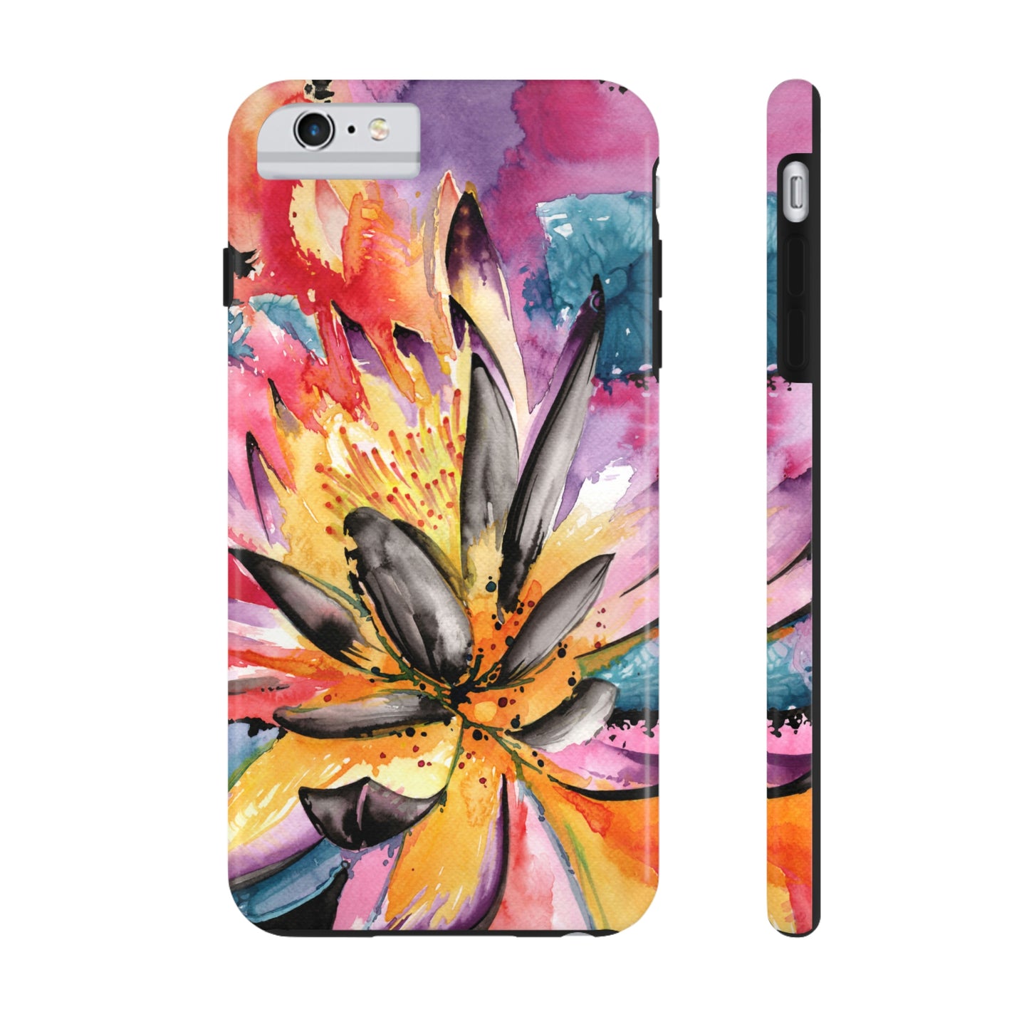 Liquid Flora Water Lily iPhone Case