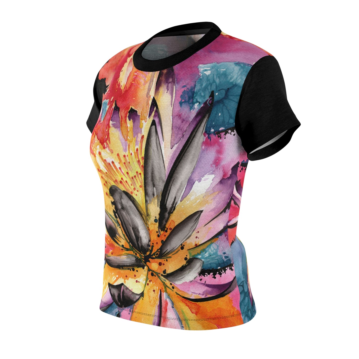 Liquid Flora Water Lily Women's Tee