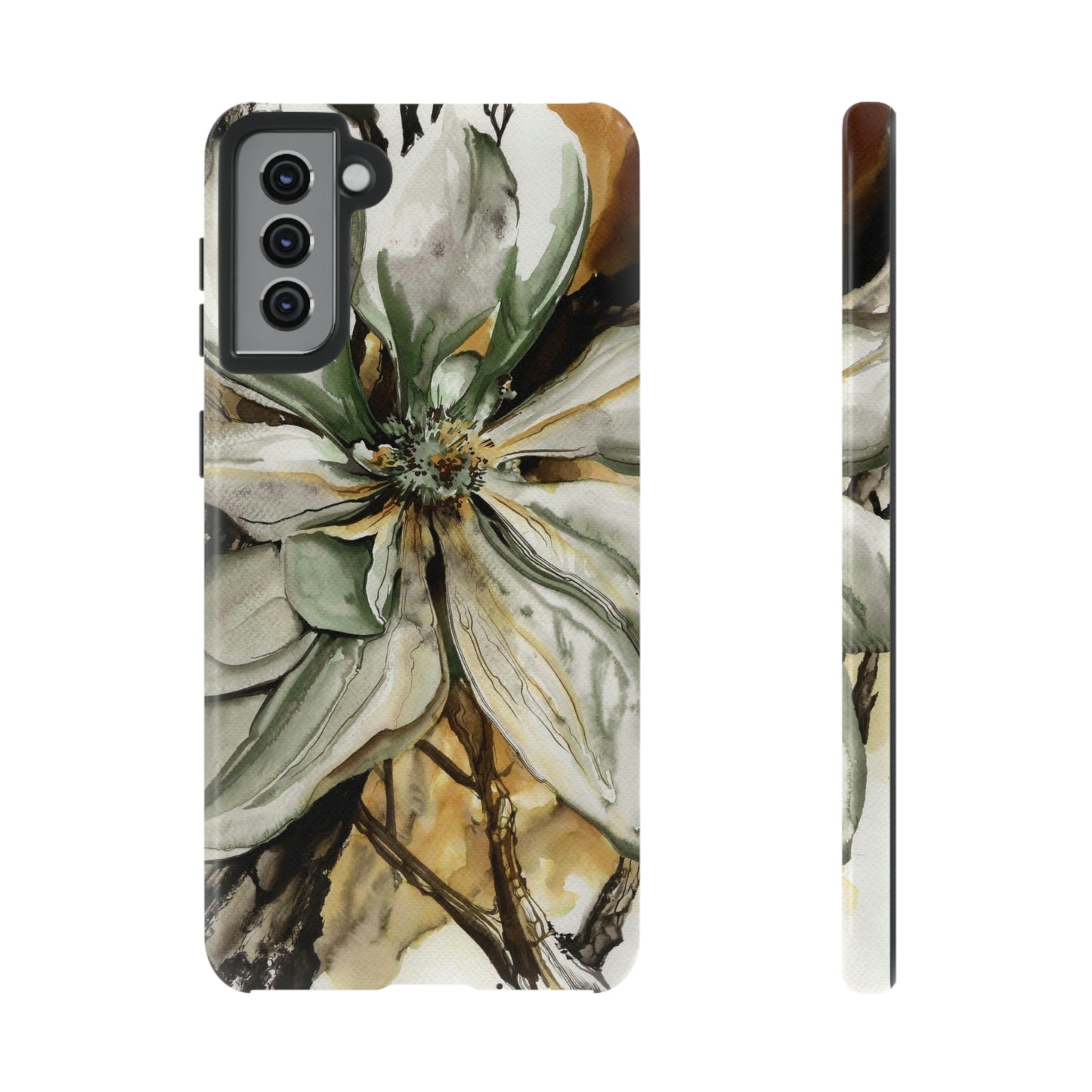 Liquid Flora Magnolia Tough Case