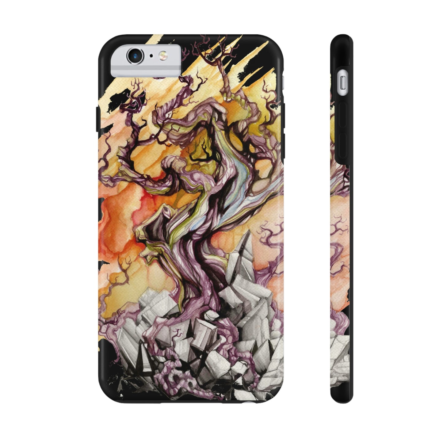 Liquid Trees #8 Tough iPhone Case