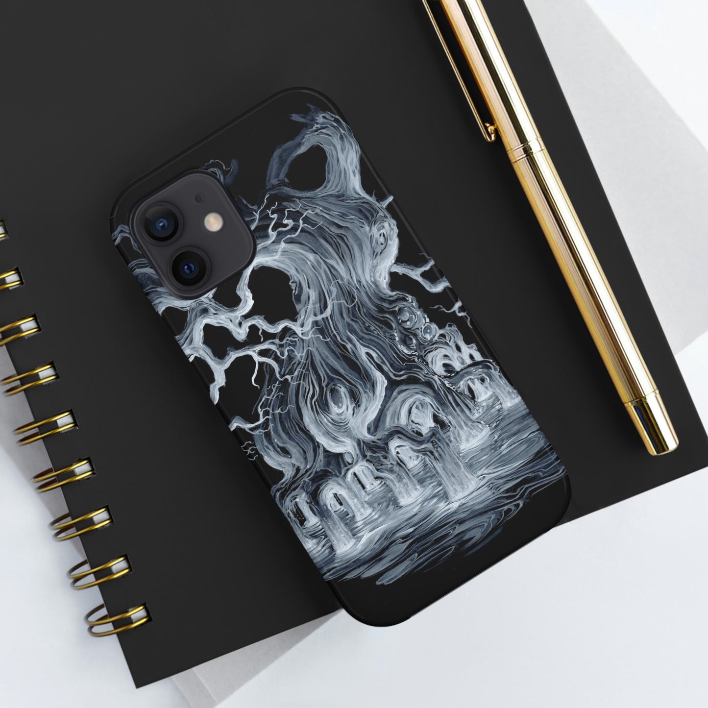 Liquid Trees #4 Tough iPhone Case