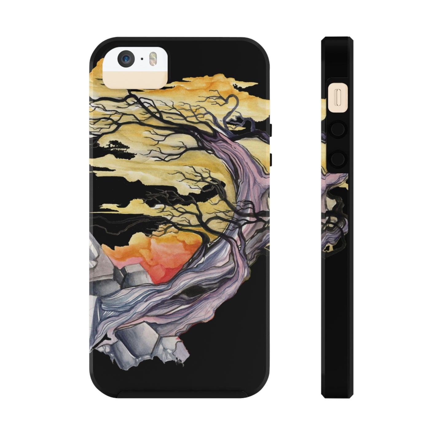 Liquid Trees #7 Tough iPhone Case