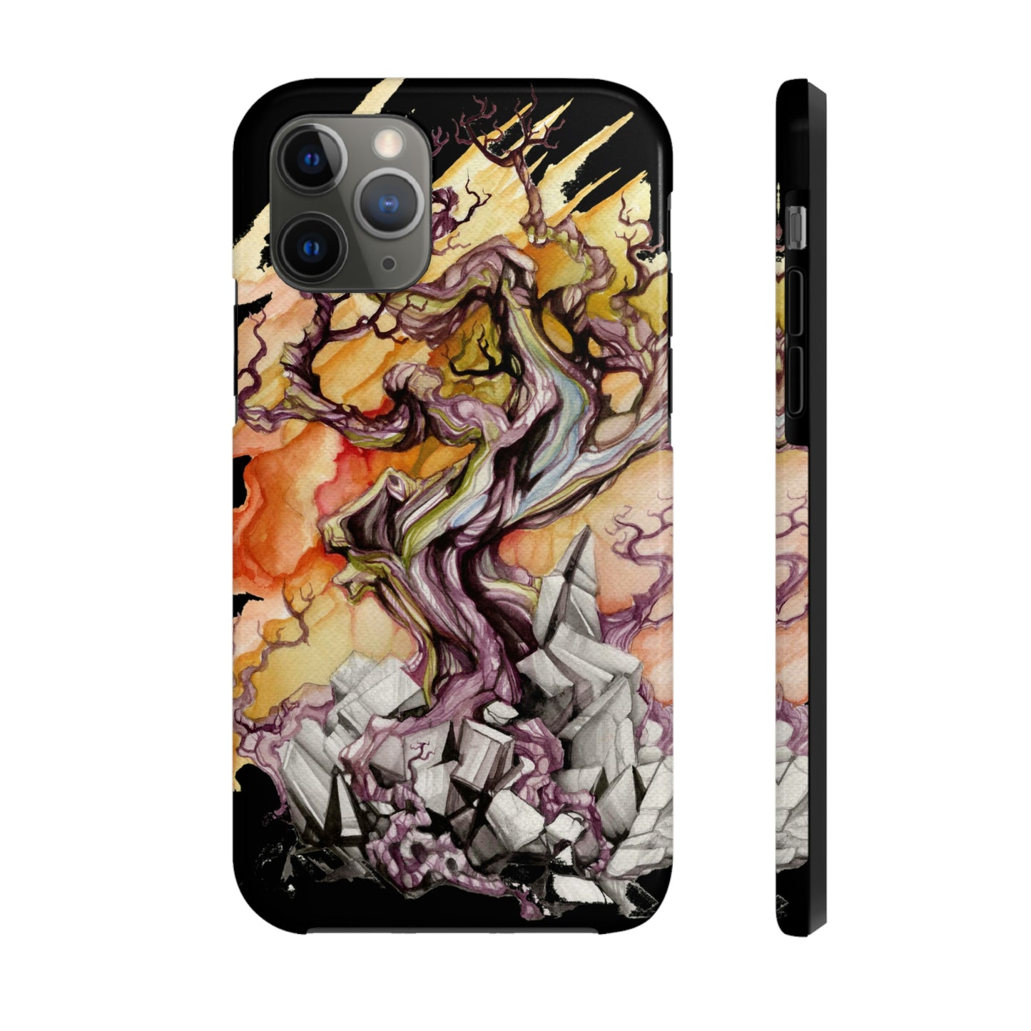 Liquid Trees #8 Tough iPhone Case