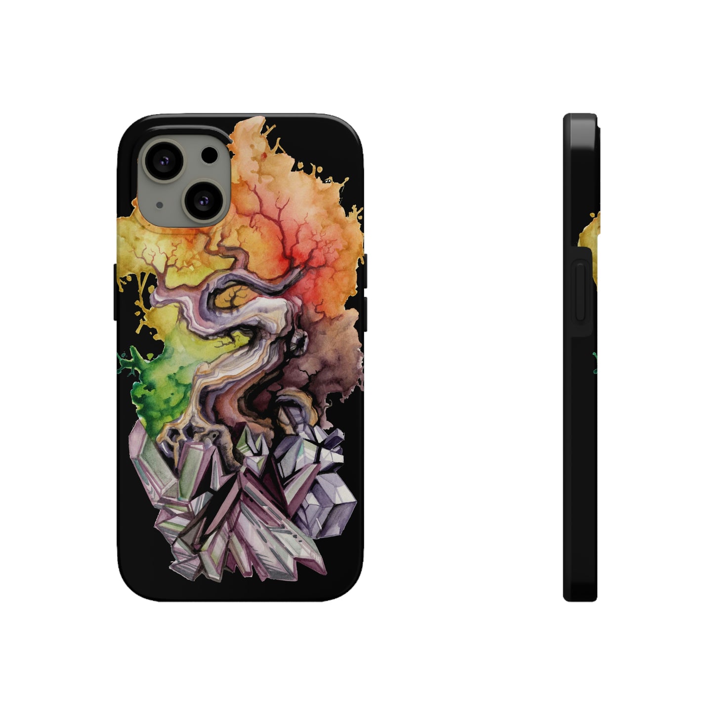 Liquid Trees #3 Tough iPhone Case