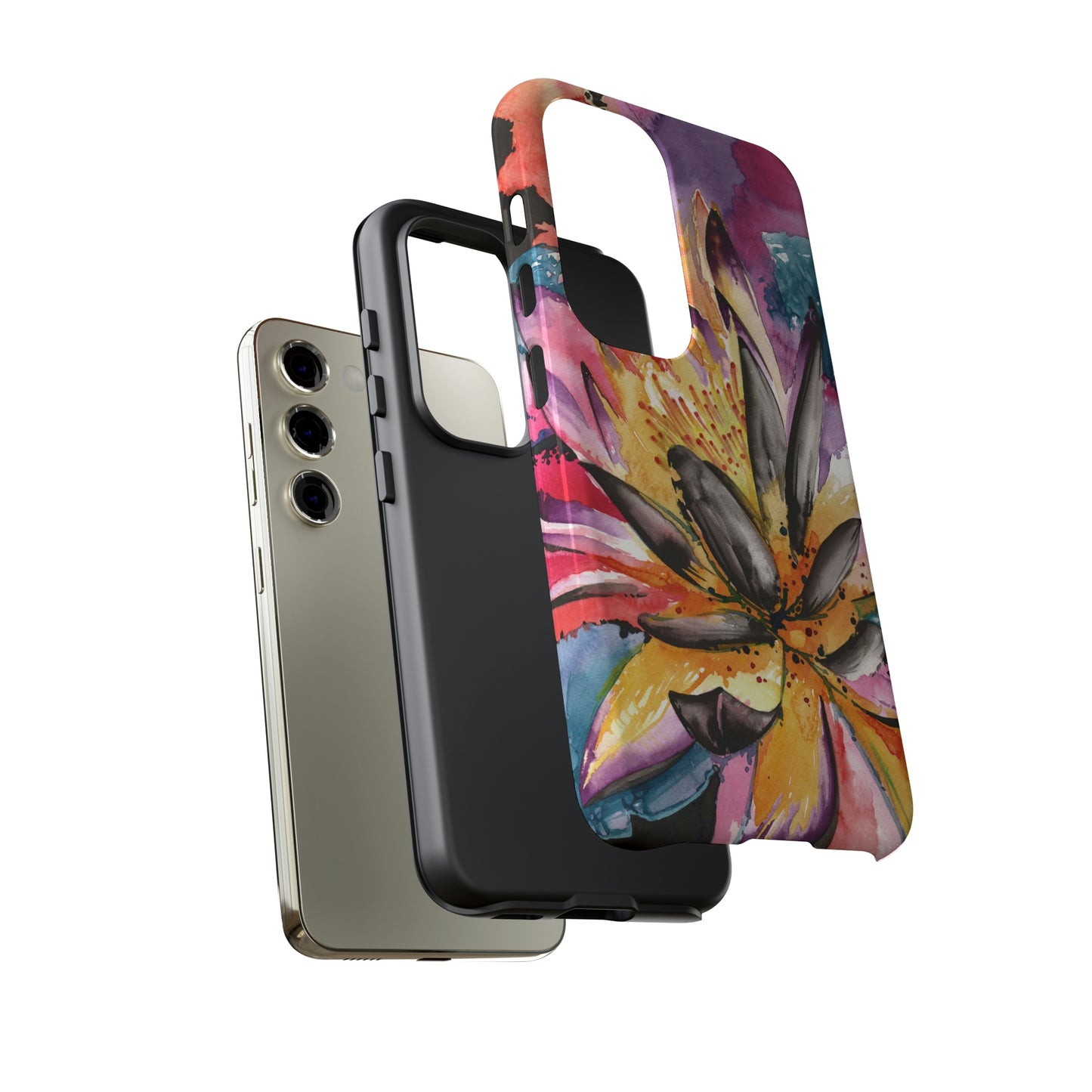 Liquid Flora Water Lily Tough Case