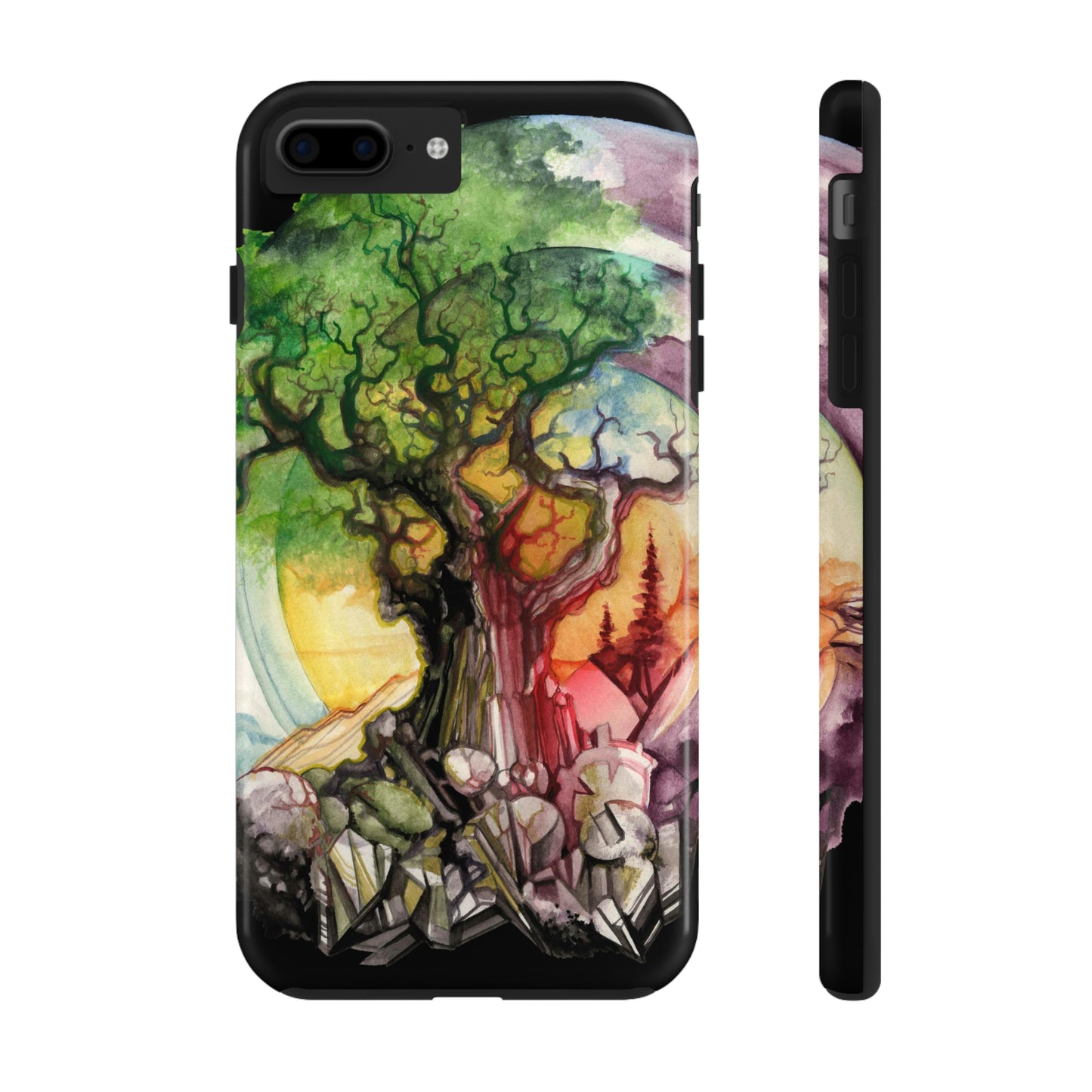 Liquid Trees #6 Tough iPhone Case