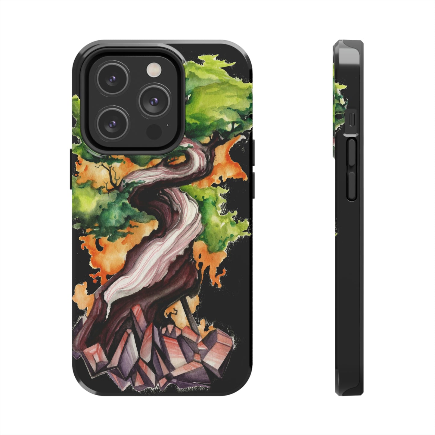 Liquid Trees #2 Tough iPhone Case