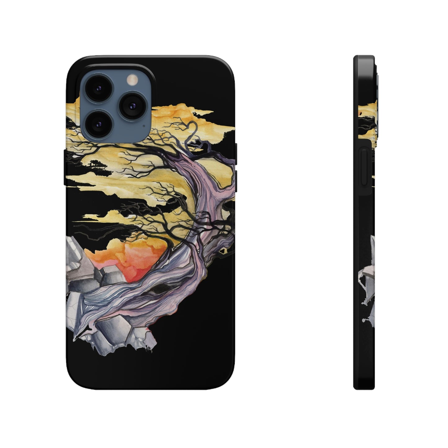 Liquid Trees #7 Tough iPhone Case