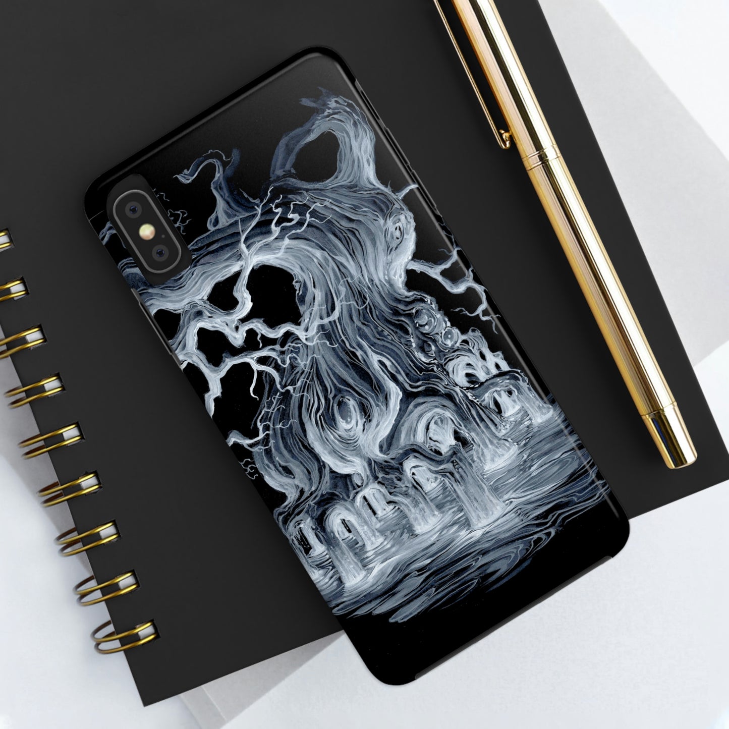 Liquid Trees #4 Tough iPhone Case