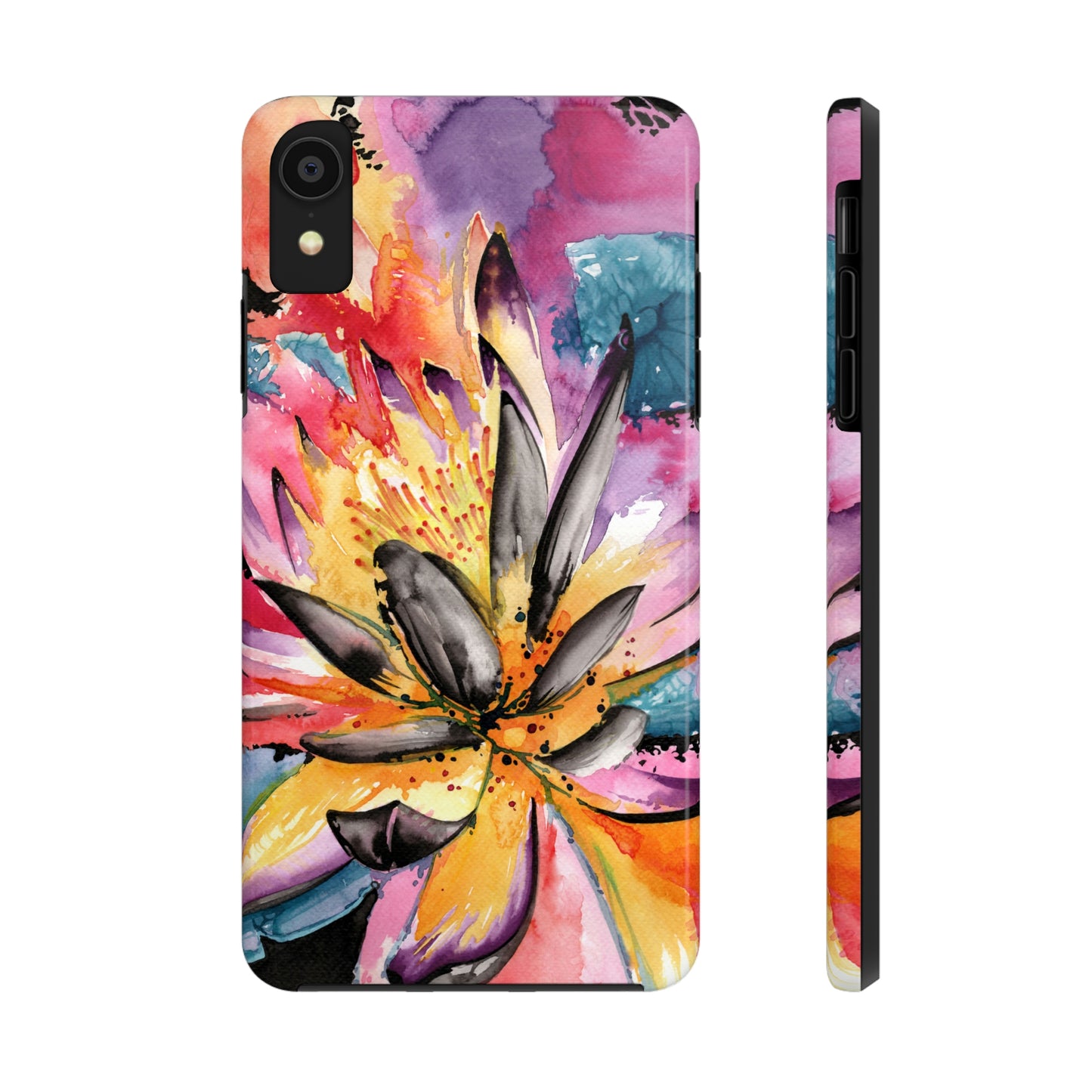 Liquid Flora Water Lily iPhone Case