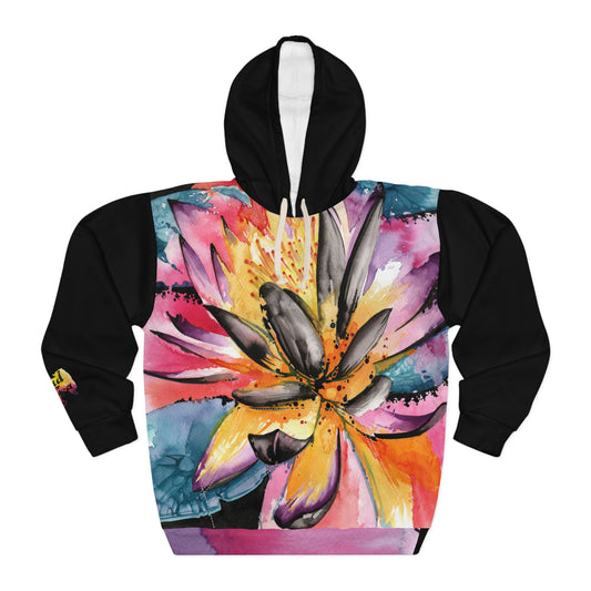 Liquid Flora Water Lily Hoodie