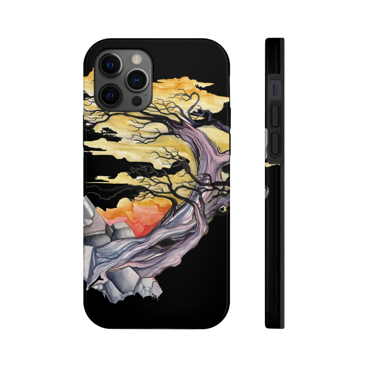 Liquid Trees #7 Tough iPhone Case