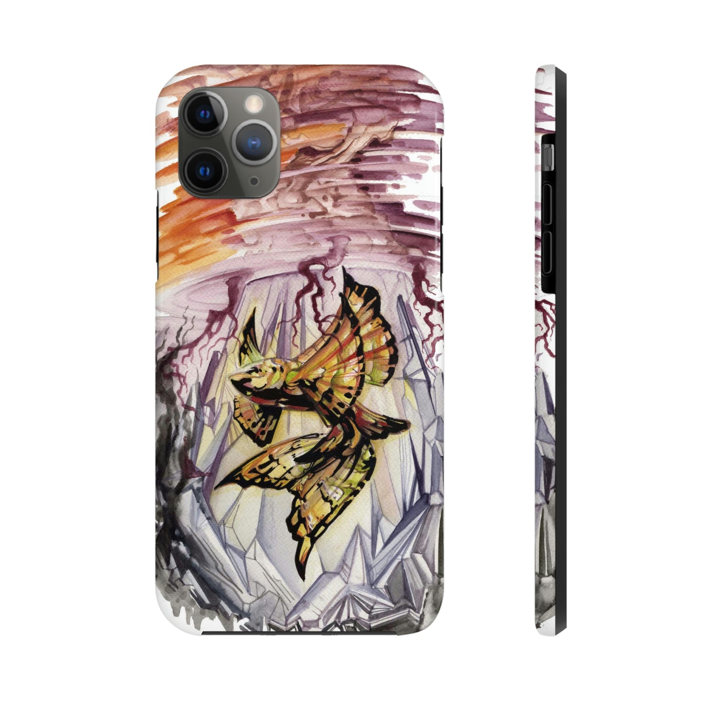 Liquid Trees #9 Tough iPhone Case