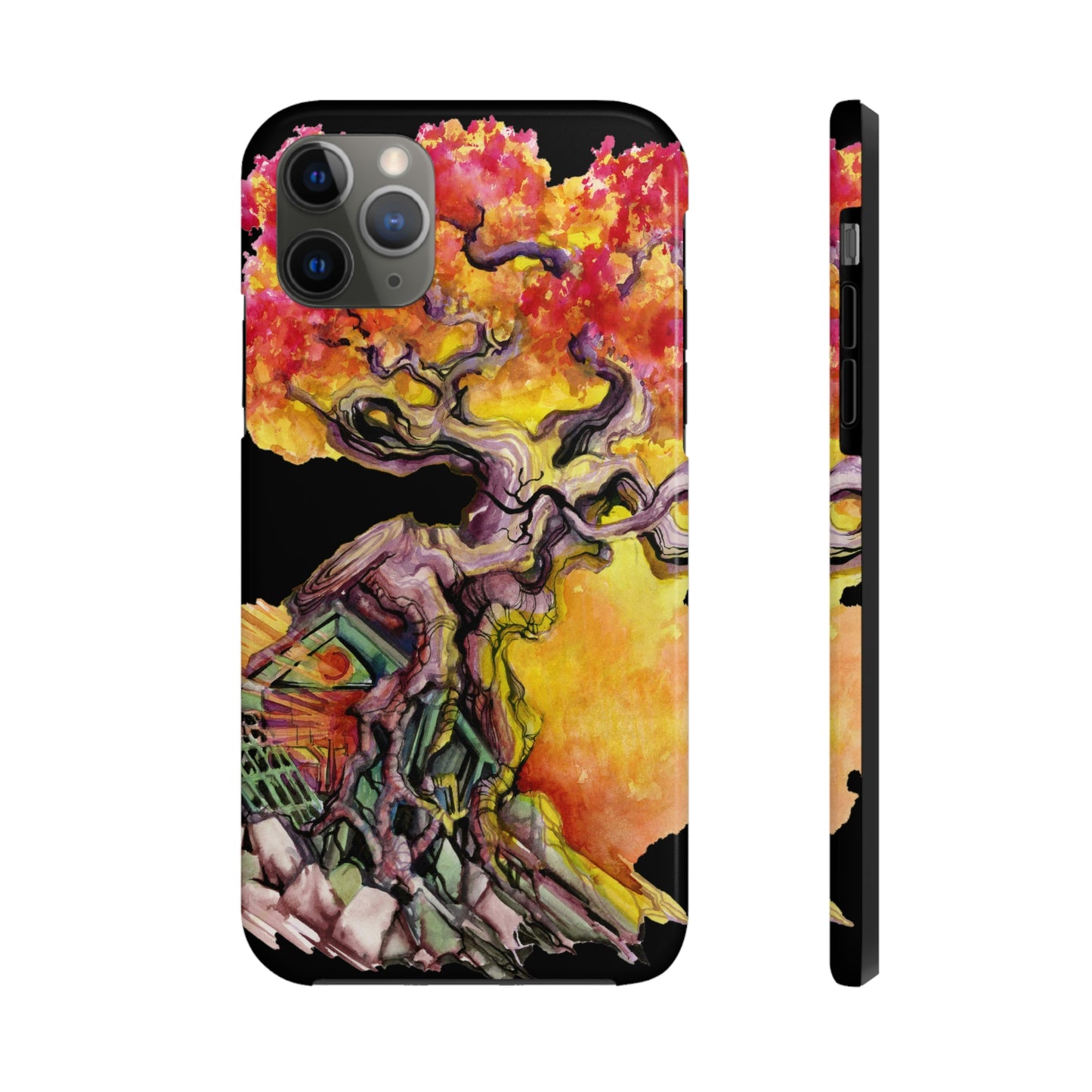 Liquid Trees #10 Tough iPhone Case