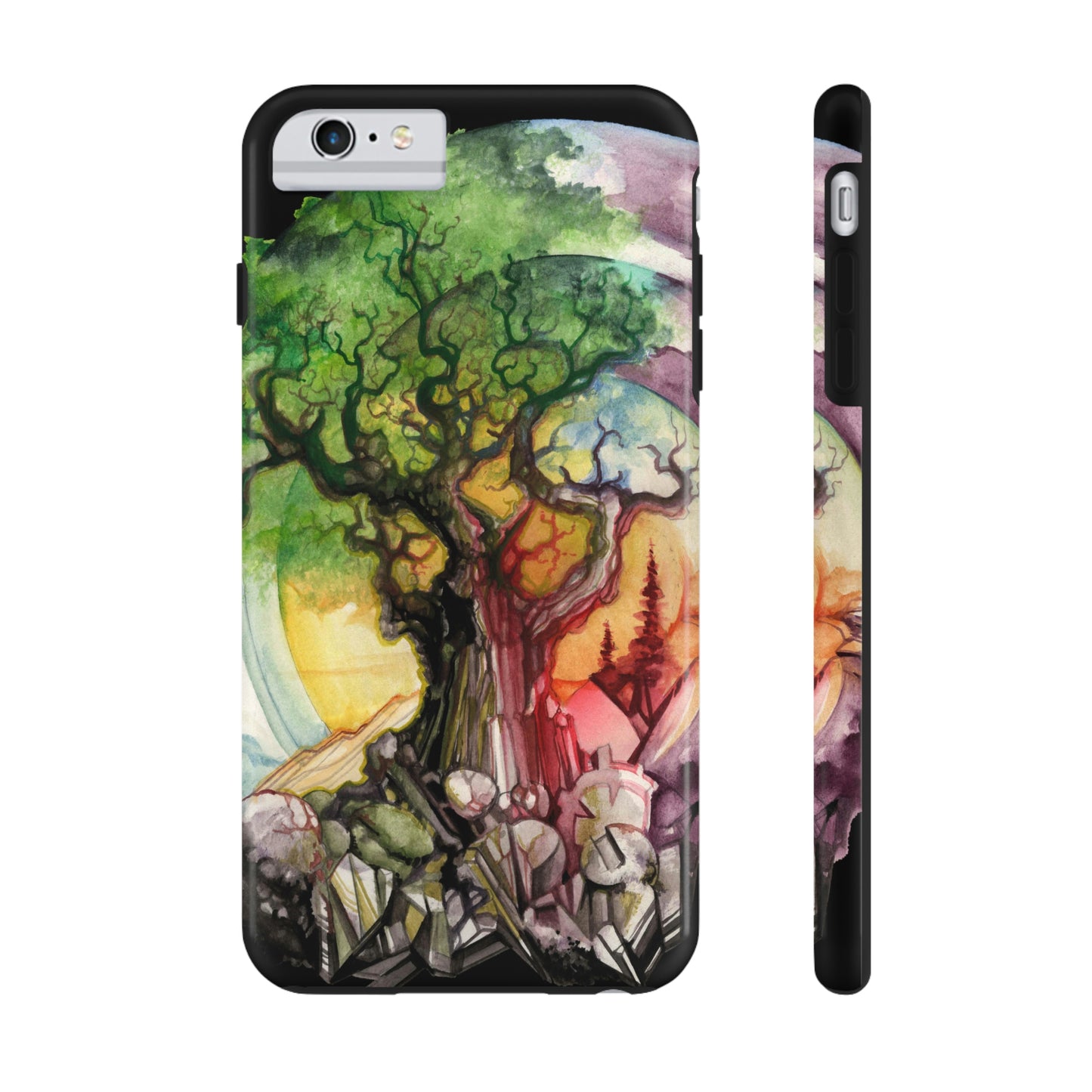 Liquid Trees #6 Tough iPhone Case