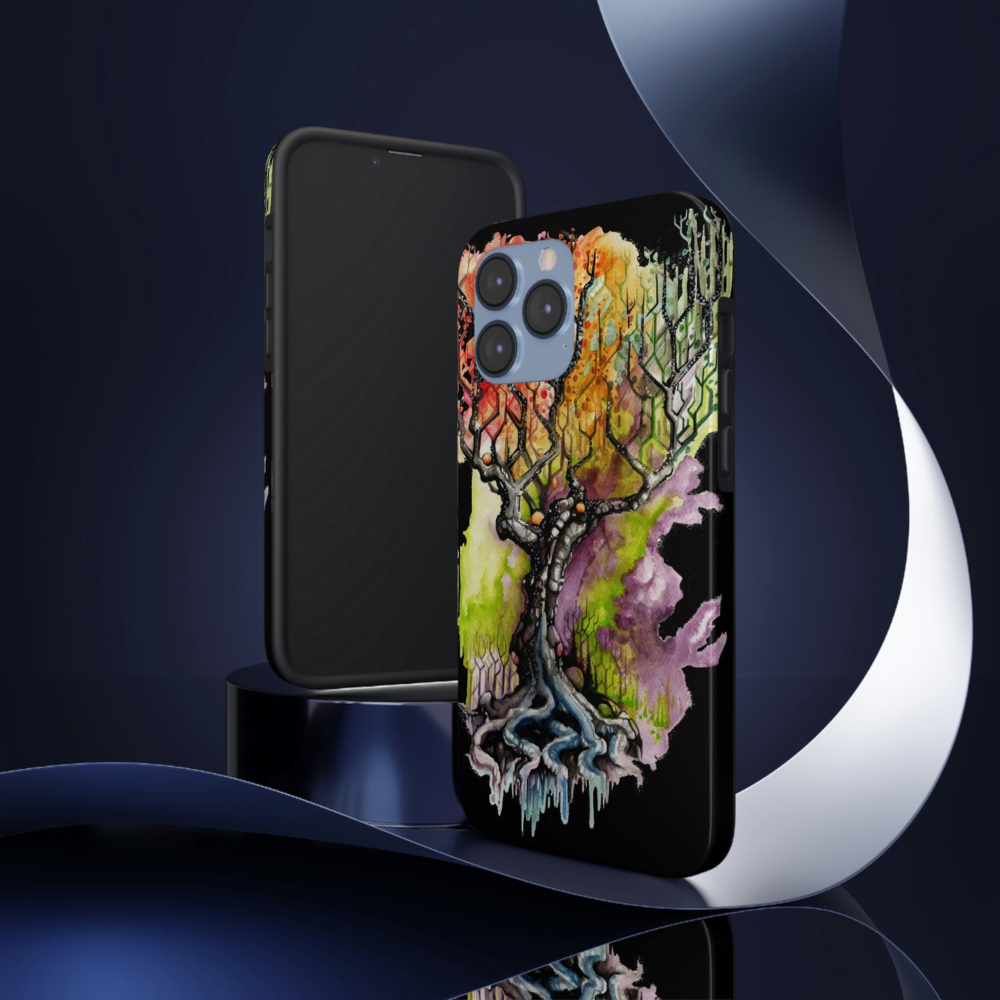 Liquid Trees #1 Tough iPhone Case