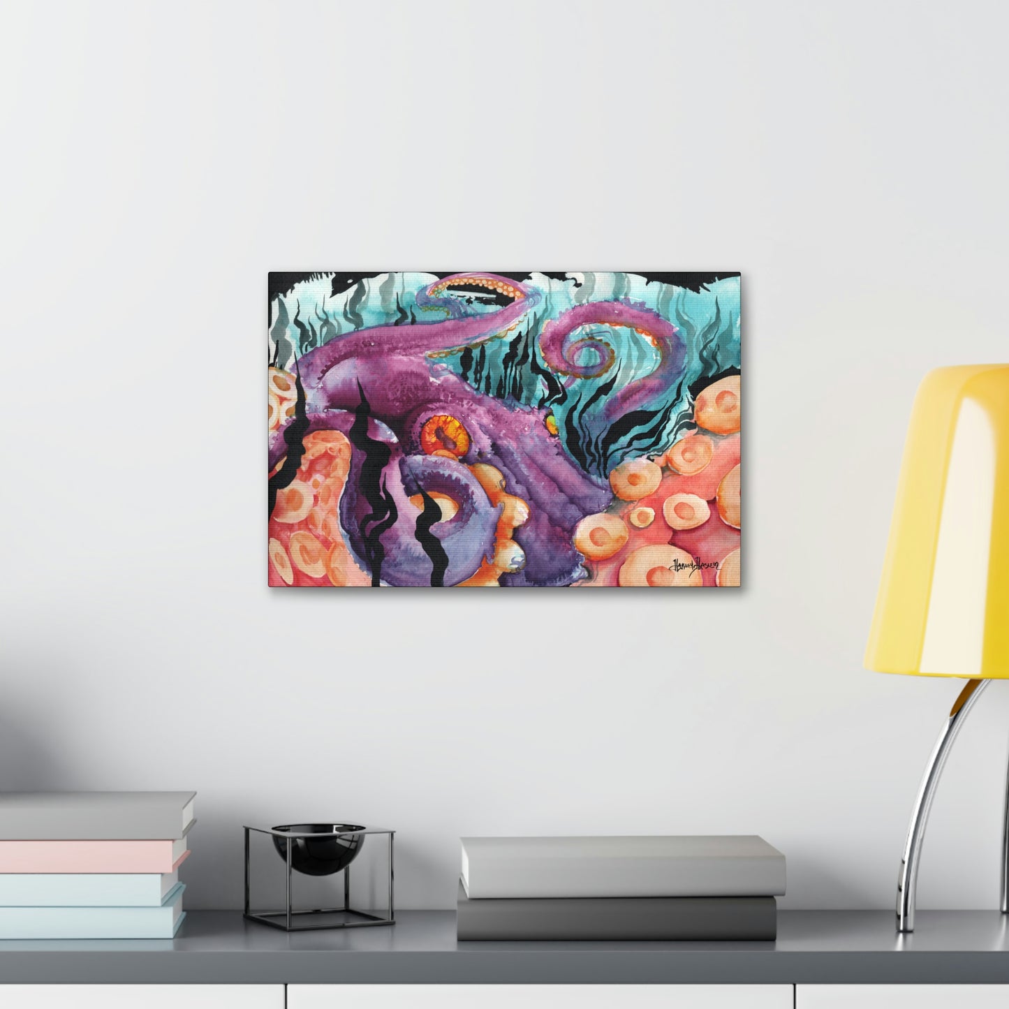 Liquid Deep "Into the Reef" Print on Canvas