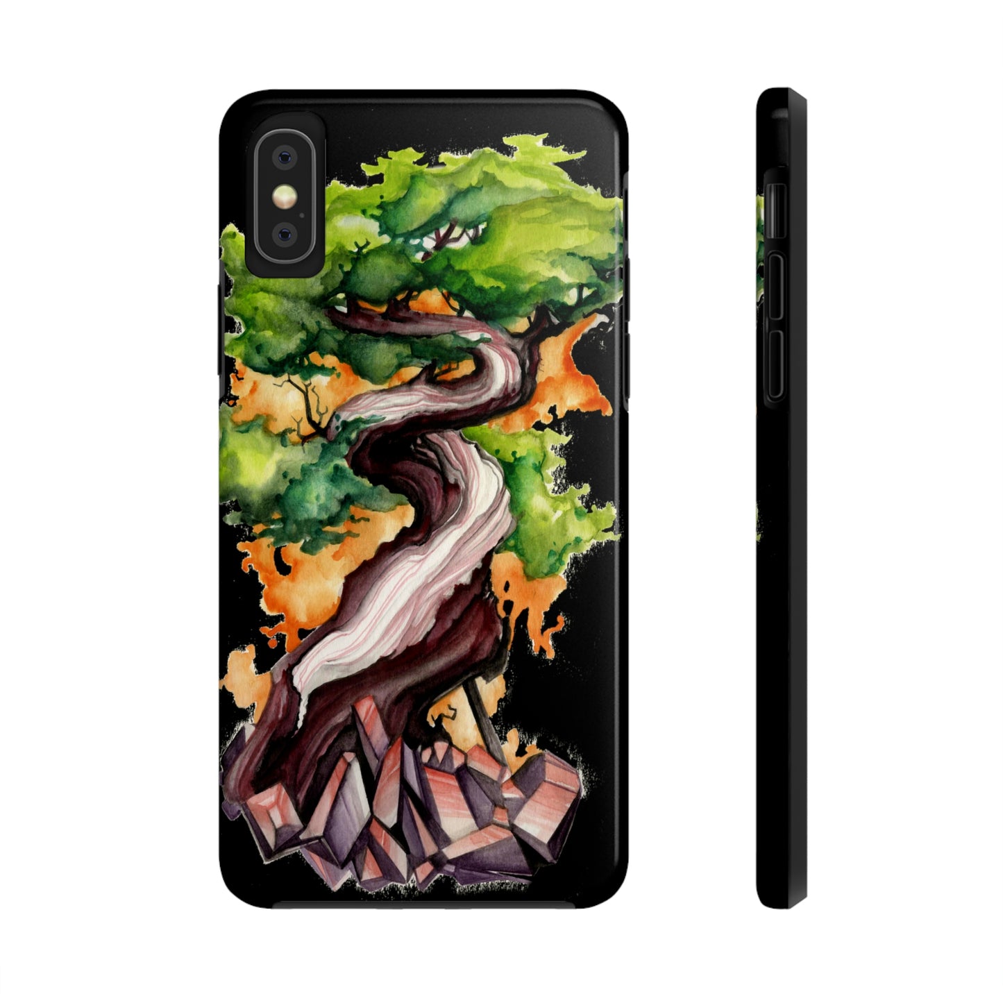 Liquid Trees #2 Tough iPhone Case