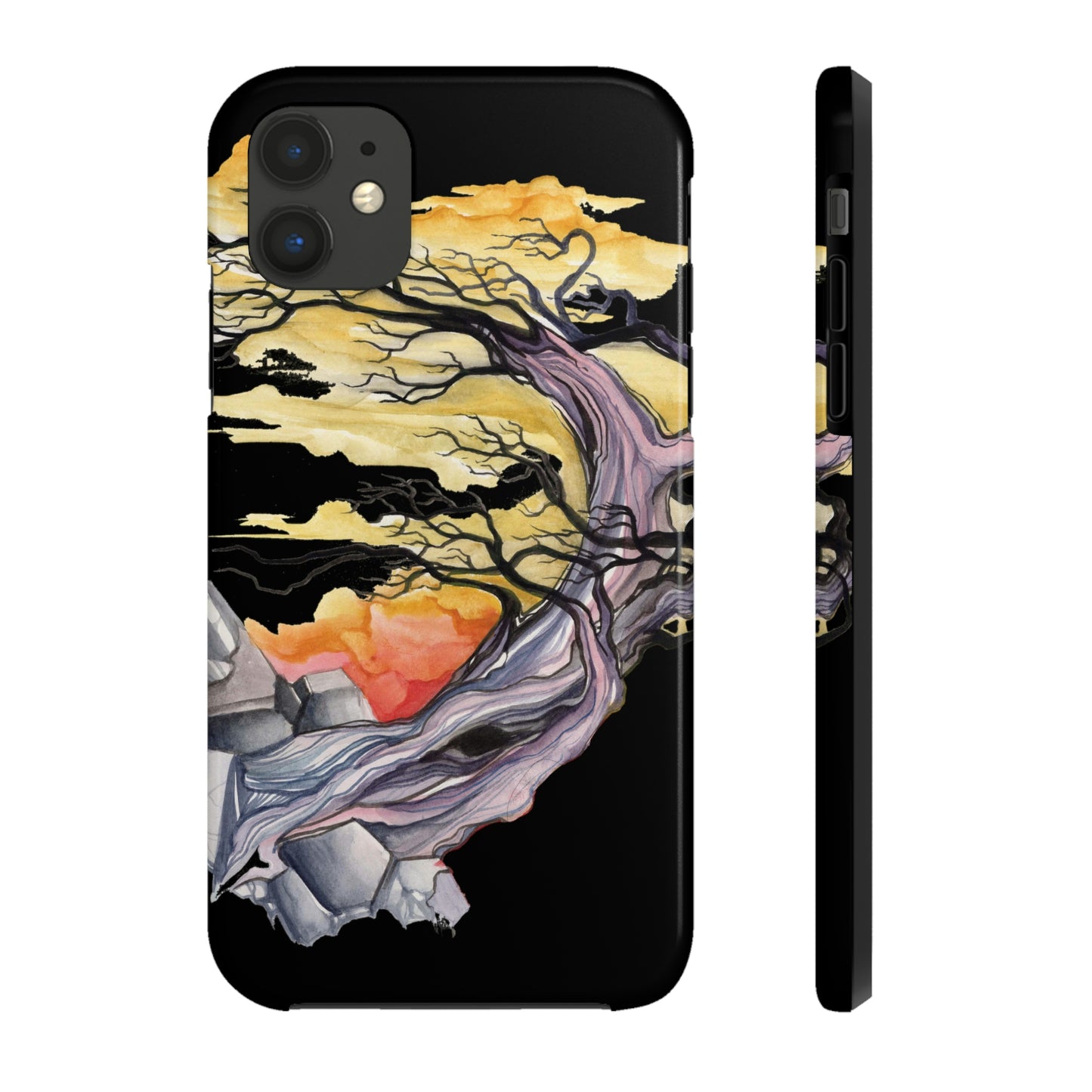 Liquid Trees #7 Tough iPhone Case