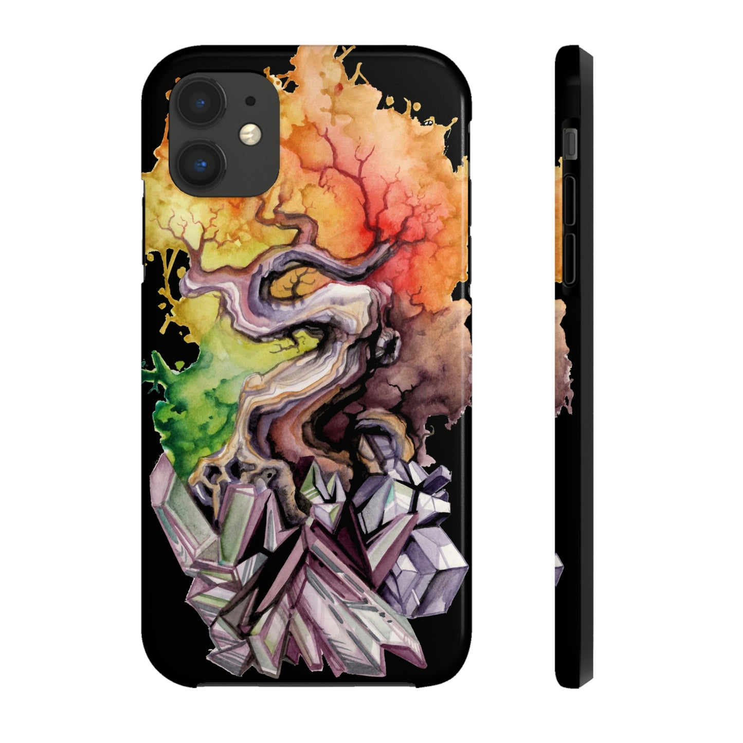 Liquid Trees #3 Tough iPhone Case