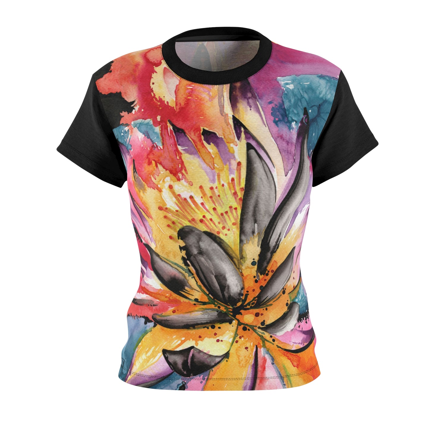 Liquid Flora Water Lily Women's Tee