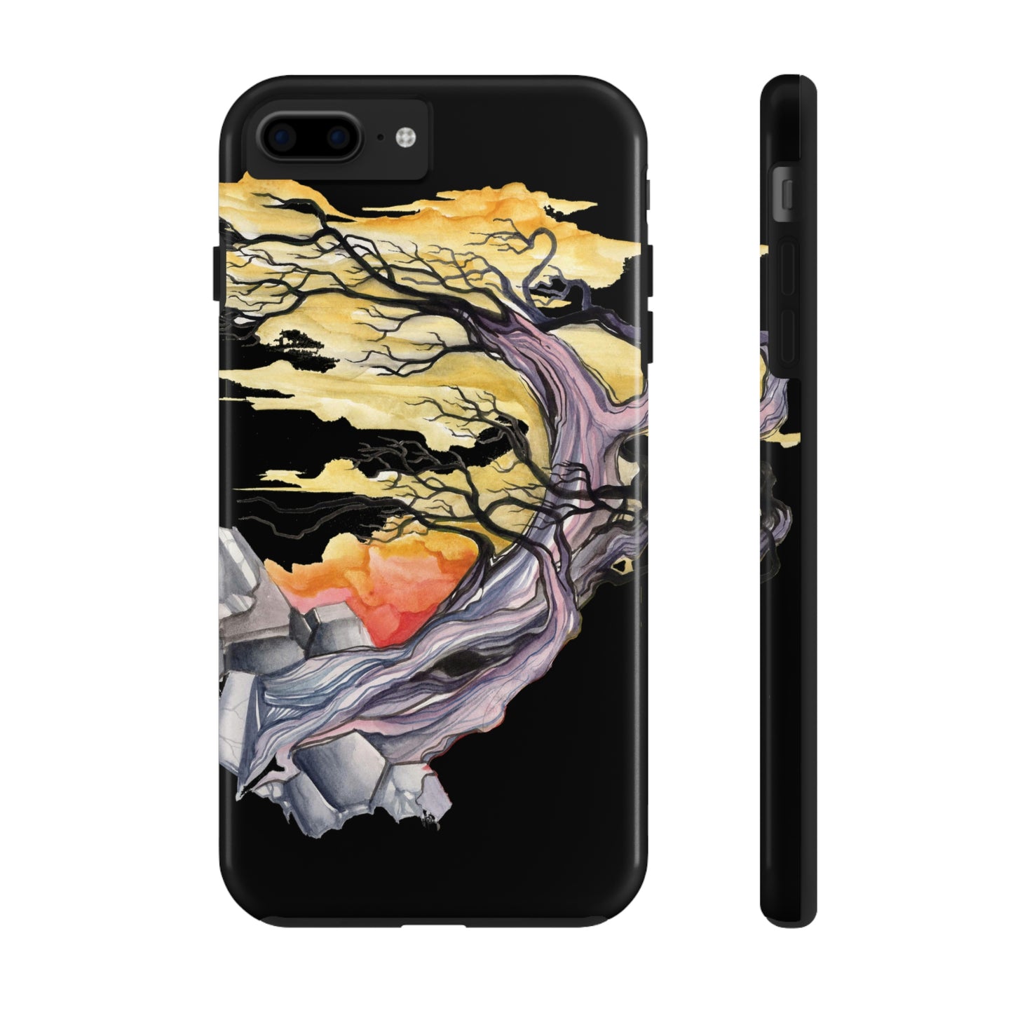 Liquid Trees #7 Tough iPhone Case