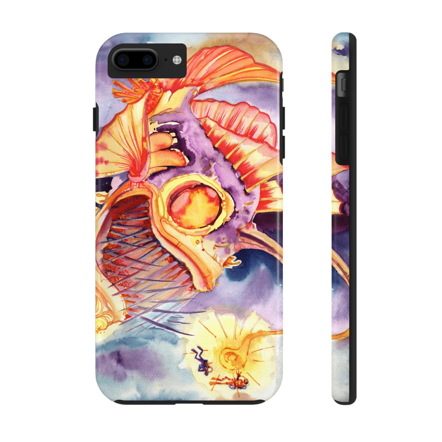 Liquid Deep Angler Fish iPhone Tough Case