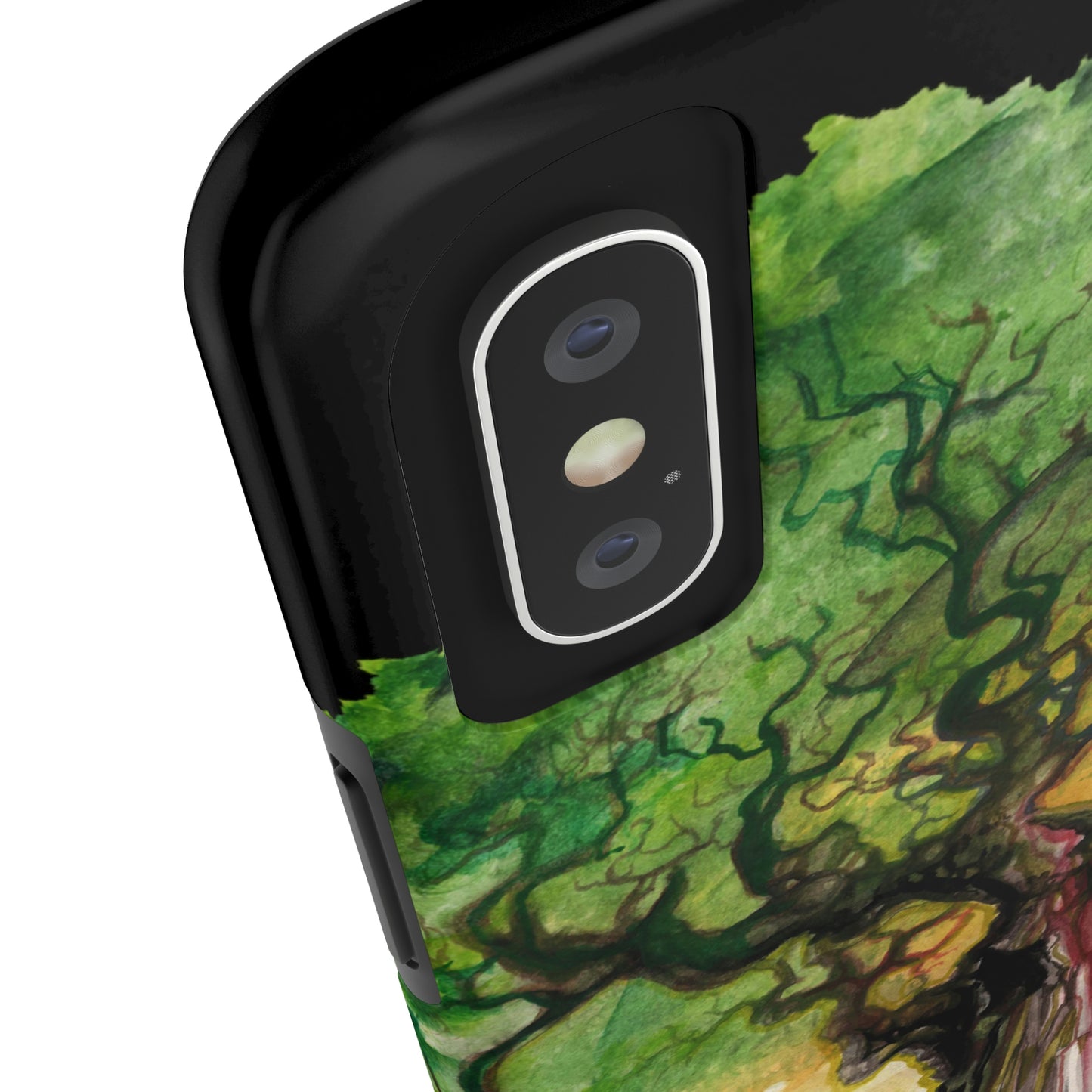 Liquid Trees #6 Tough iPhone Case