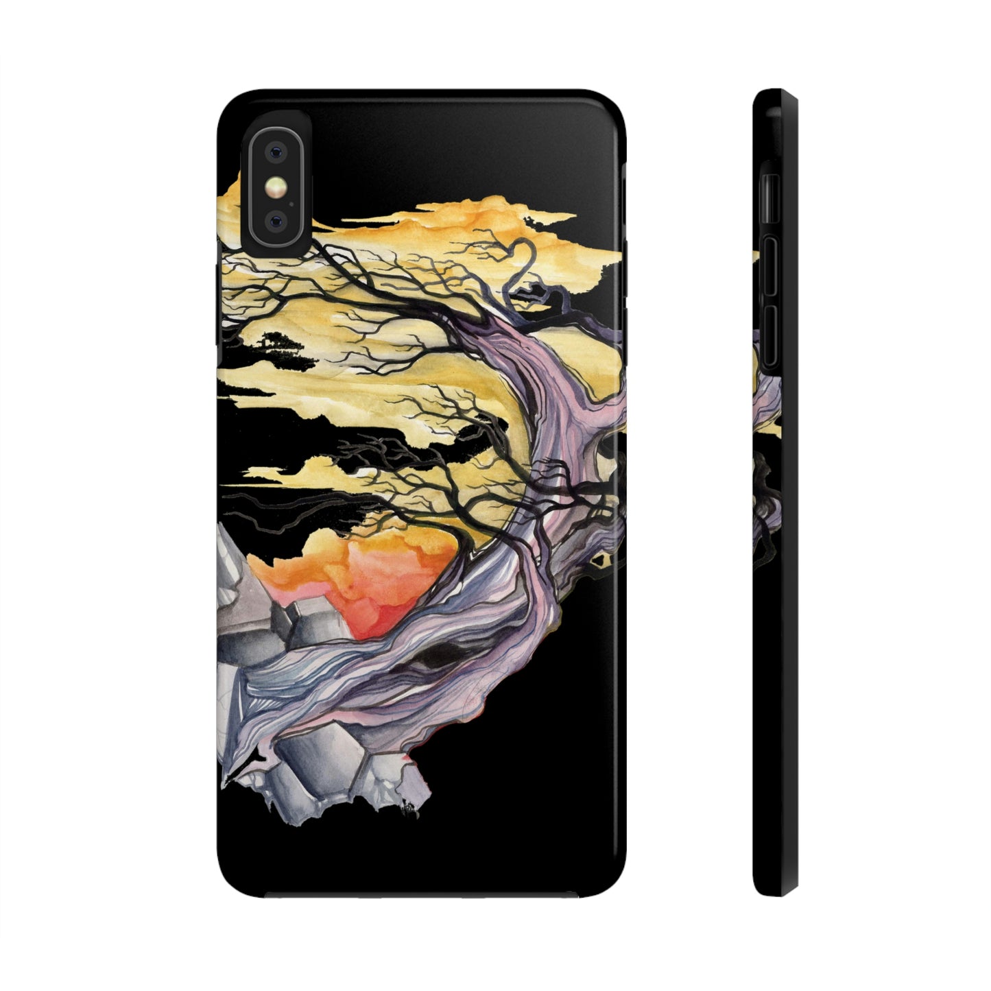 Liquid Trees #7 Tough iPhone Case