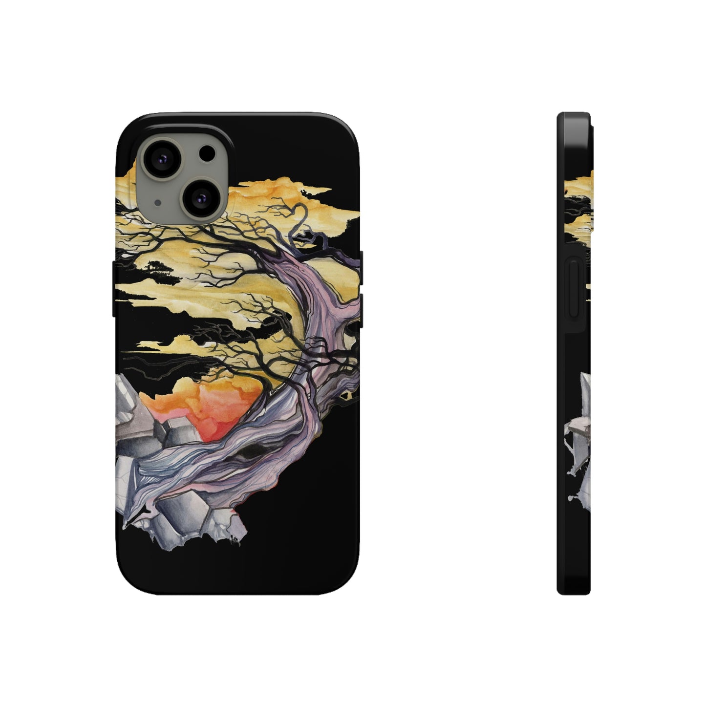 Liquid Trees #7 Tough iPhone Case