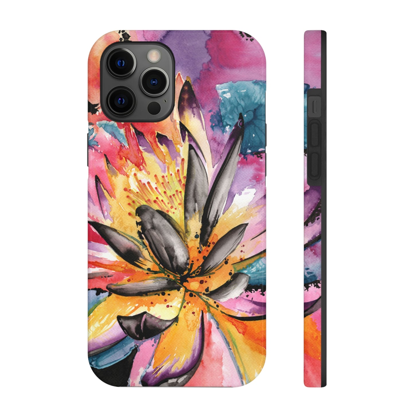 Liquid Flora Water Lily iPhone Case