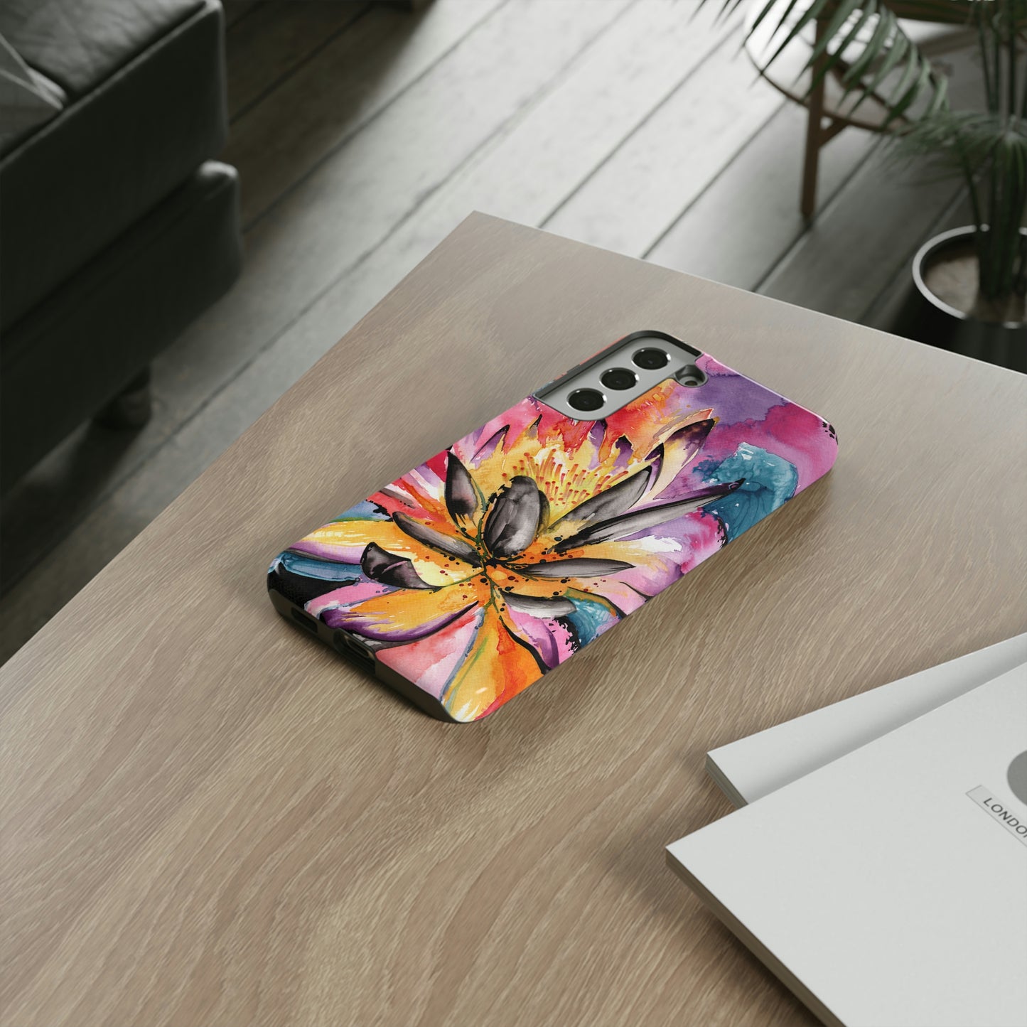 Liquid Flora Water Lily Tough Case