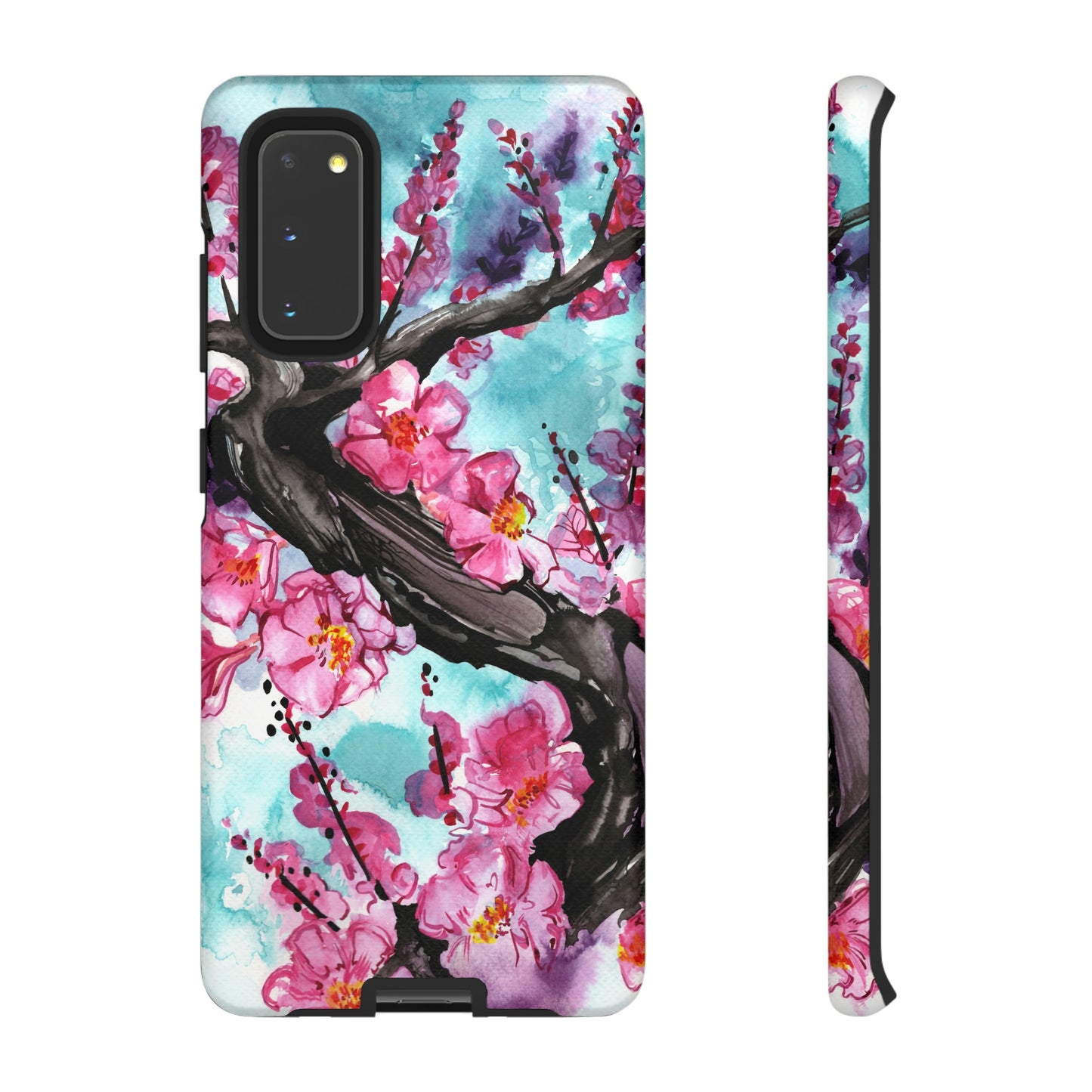 Liquid Flora Cherry Blossom Tough Phone Case