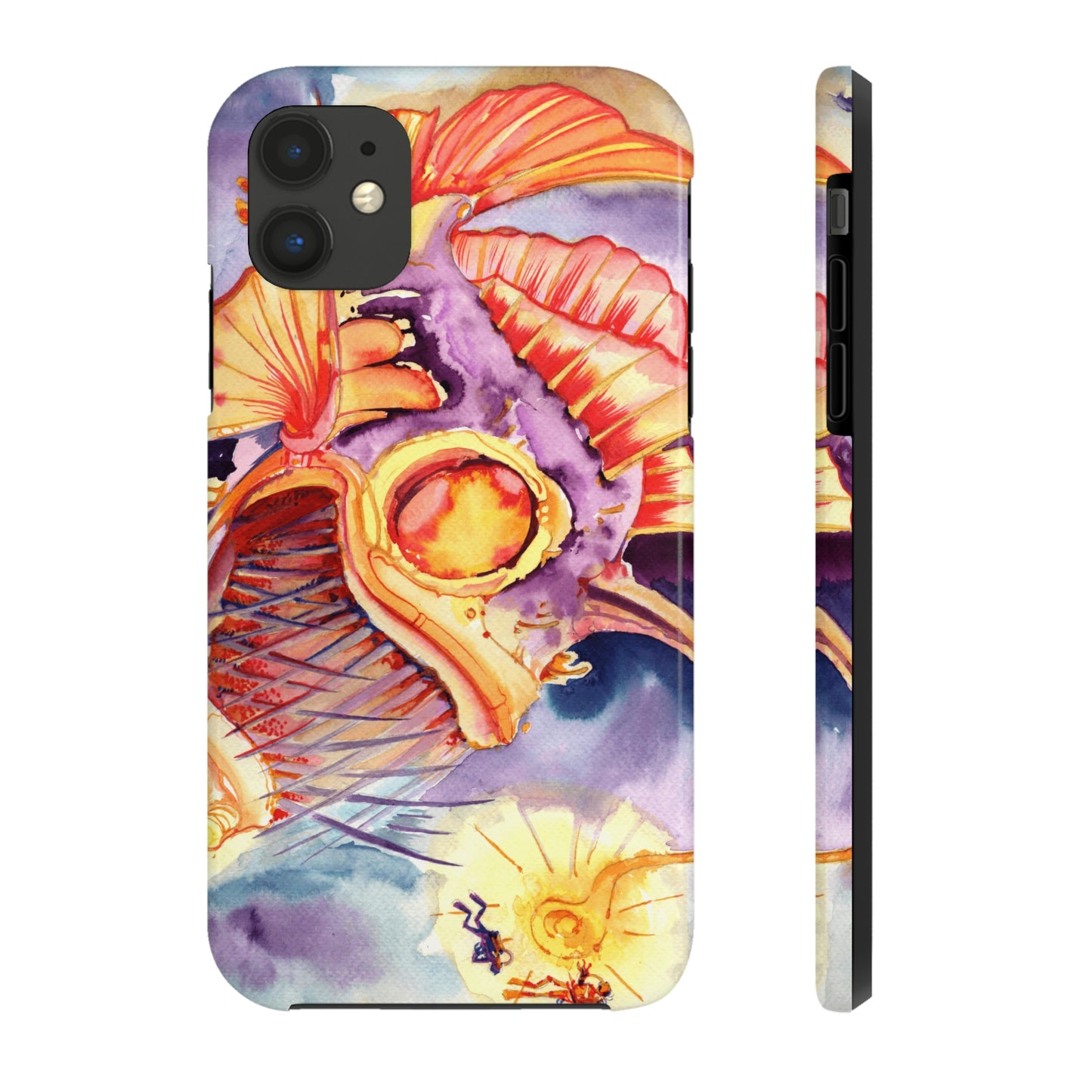 Liquid Deep Angler Fish iPhone Tough Case