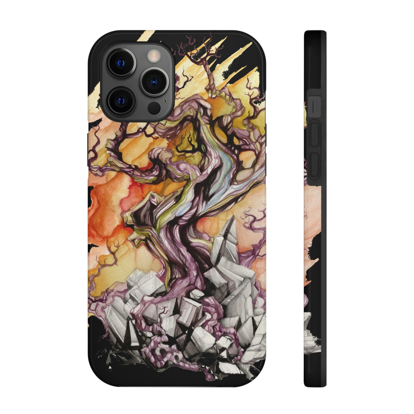 Liquid Trees #8 Tough iPhone Case