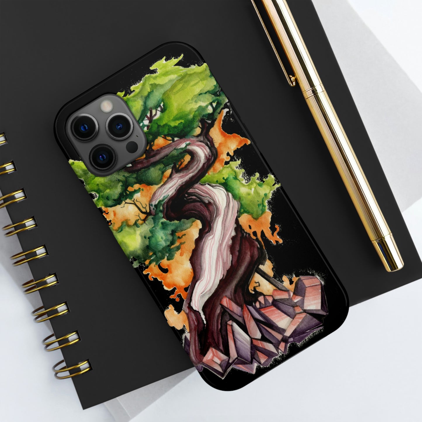 Liquid Trees #2 Tough iPhone Case