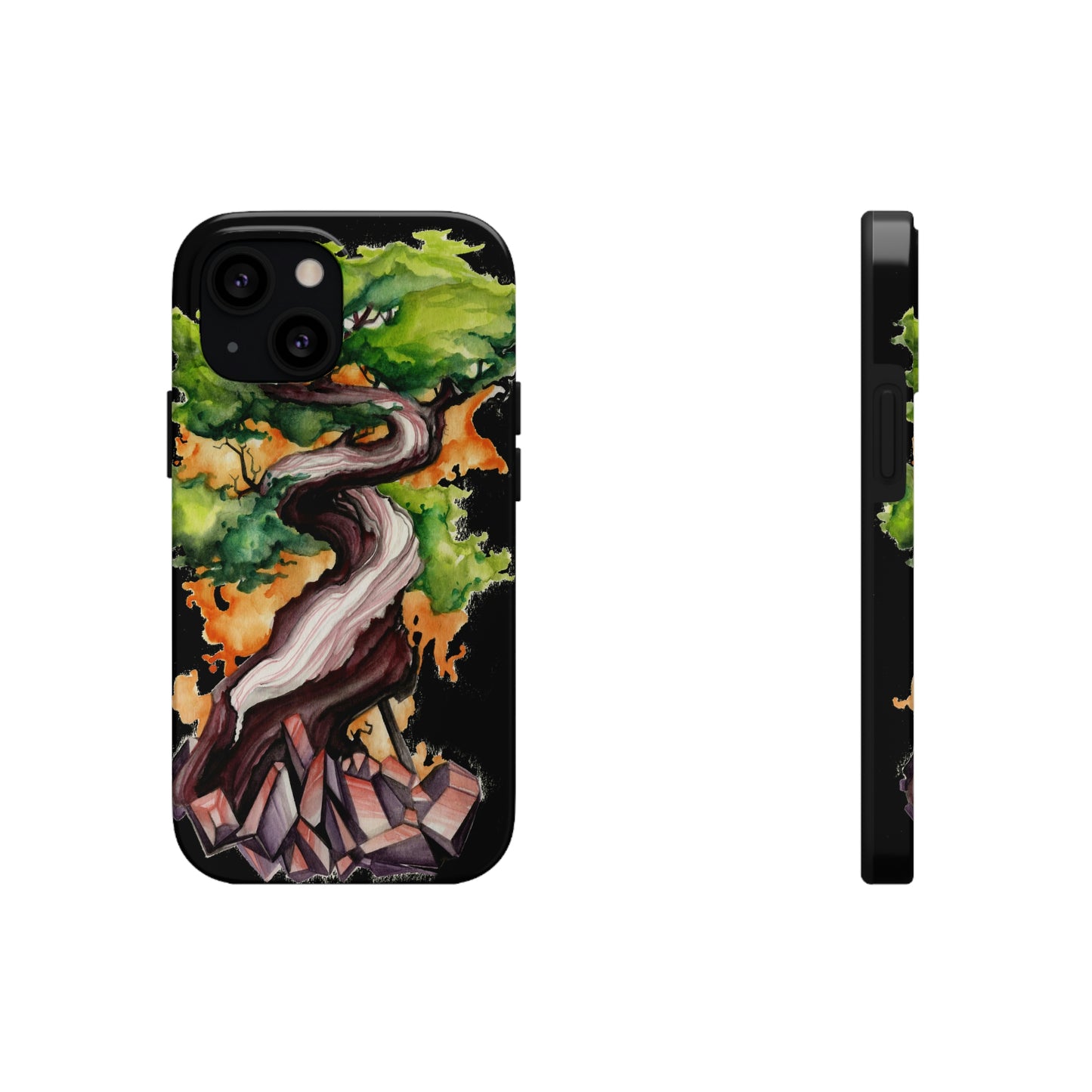 Liquid Trees #2 Tough iPhone Case