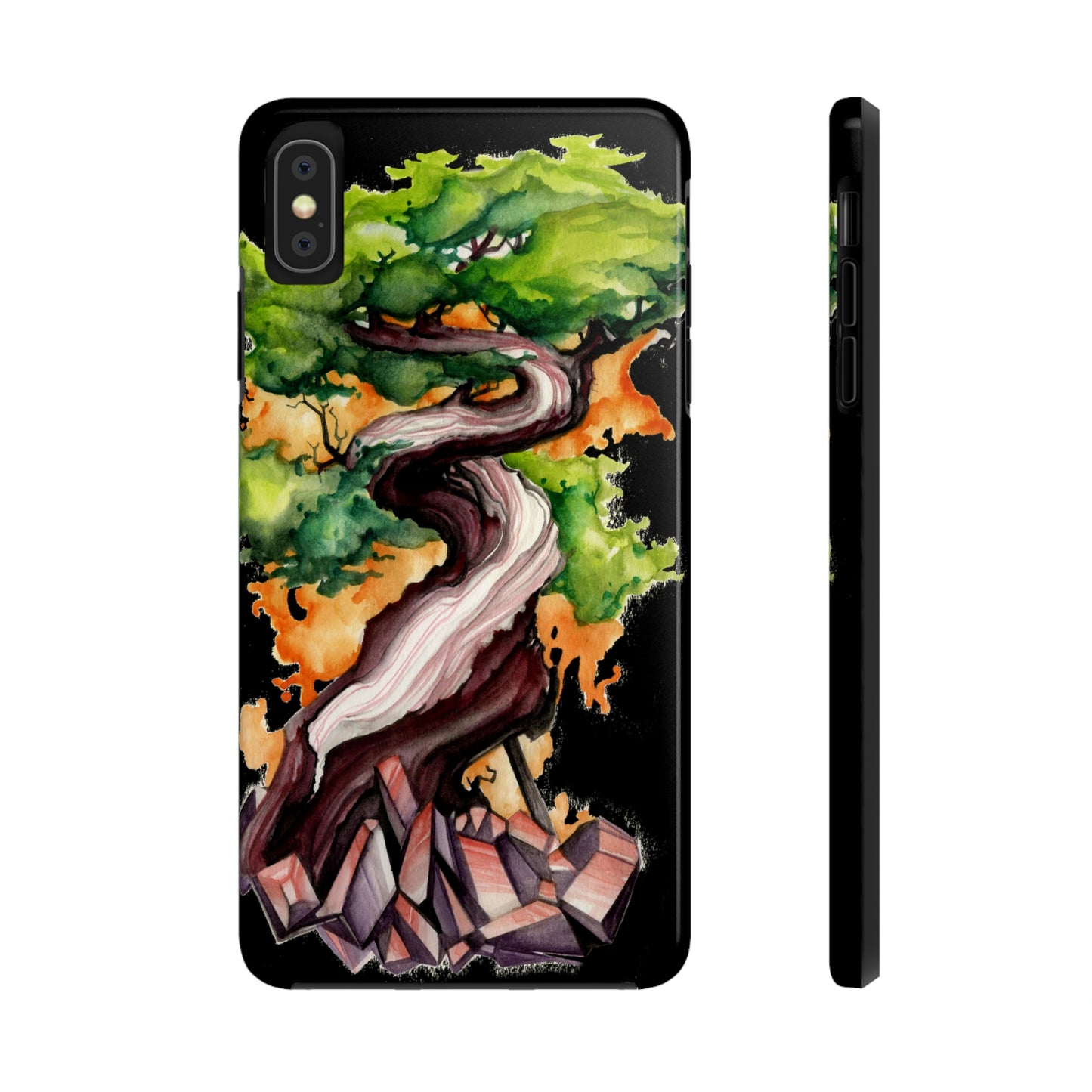 Liquid Trees #2 Tough iPhone Case