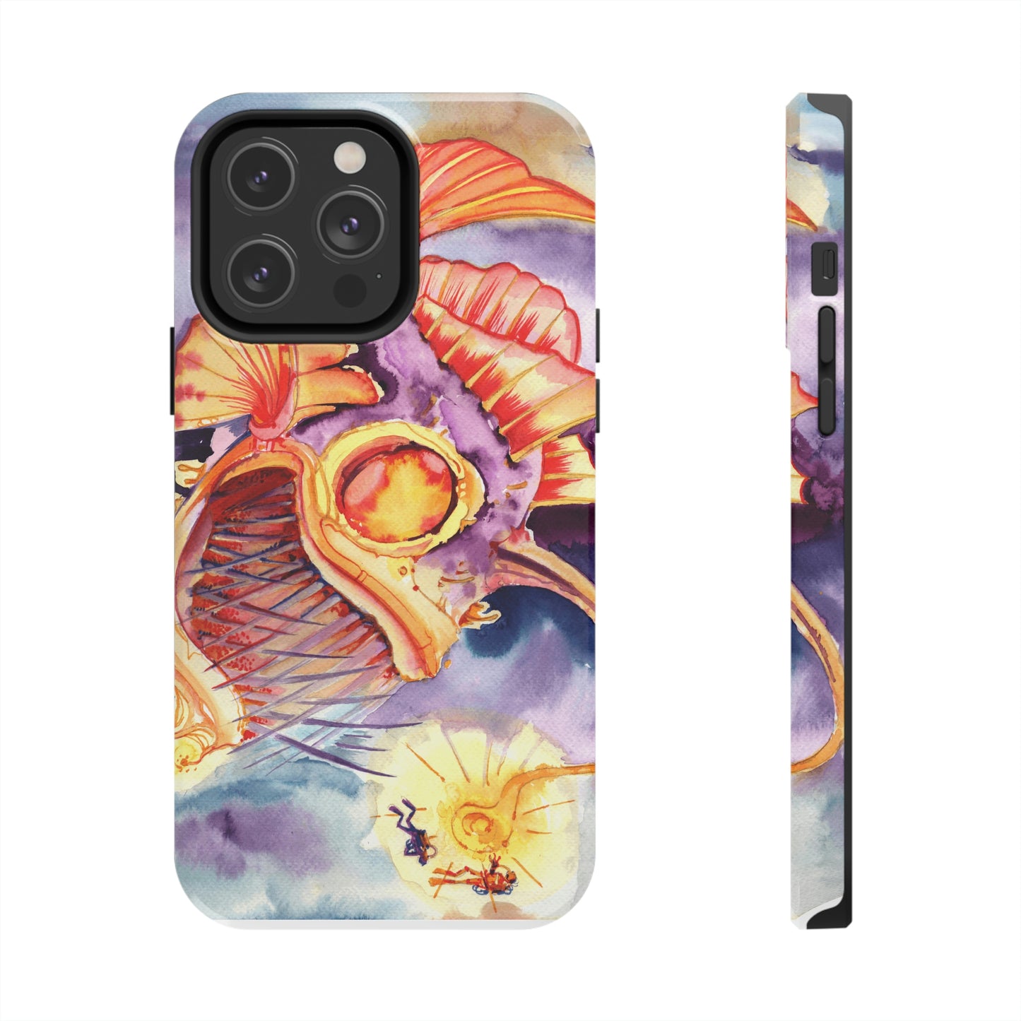 Liquid Deep Angler Fish iPhone Tough Case